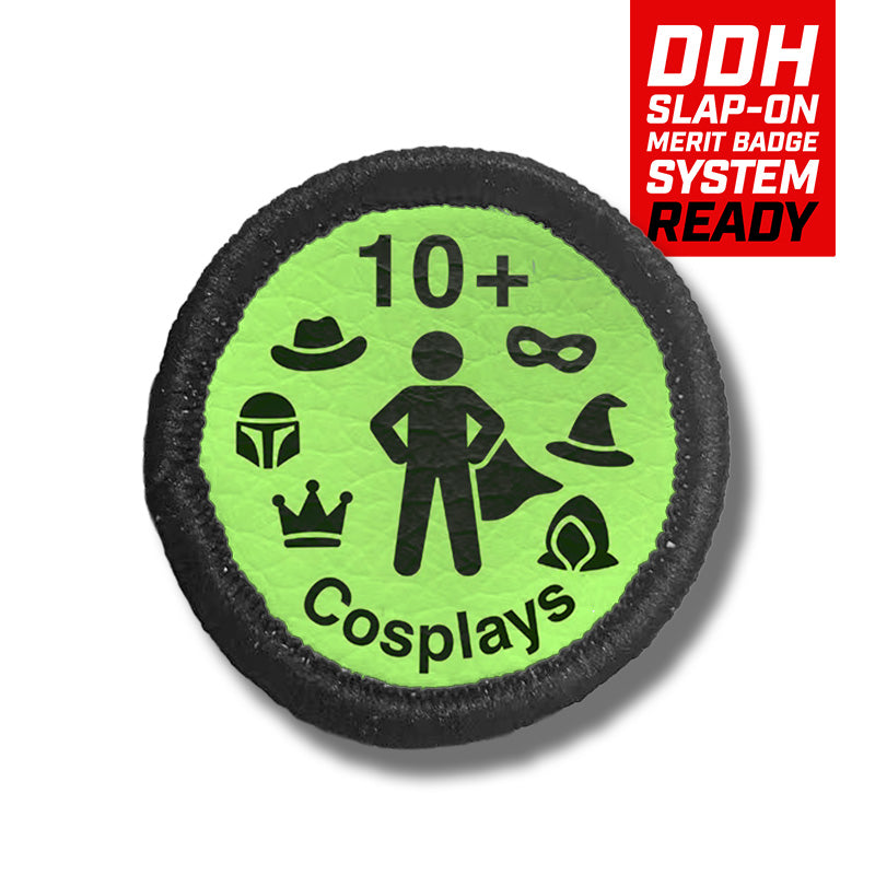 DDH Con Merit Badges – 1.5” Round Velcro