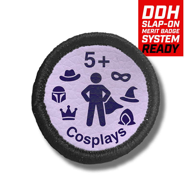 DDH Con Merit Badges – 1.5” Round Velcro