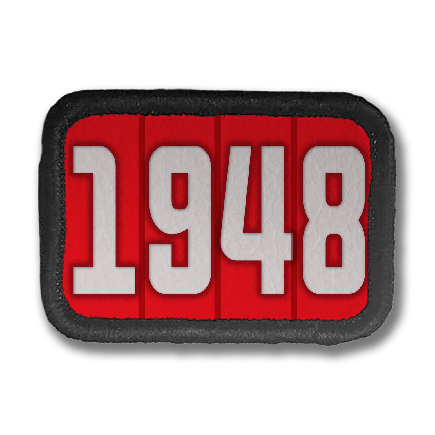 Years Red DDH Con Merit Badges – 1.5” Rectangle Velcro
