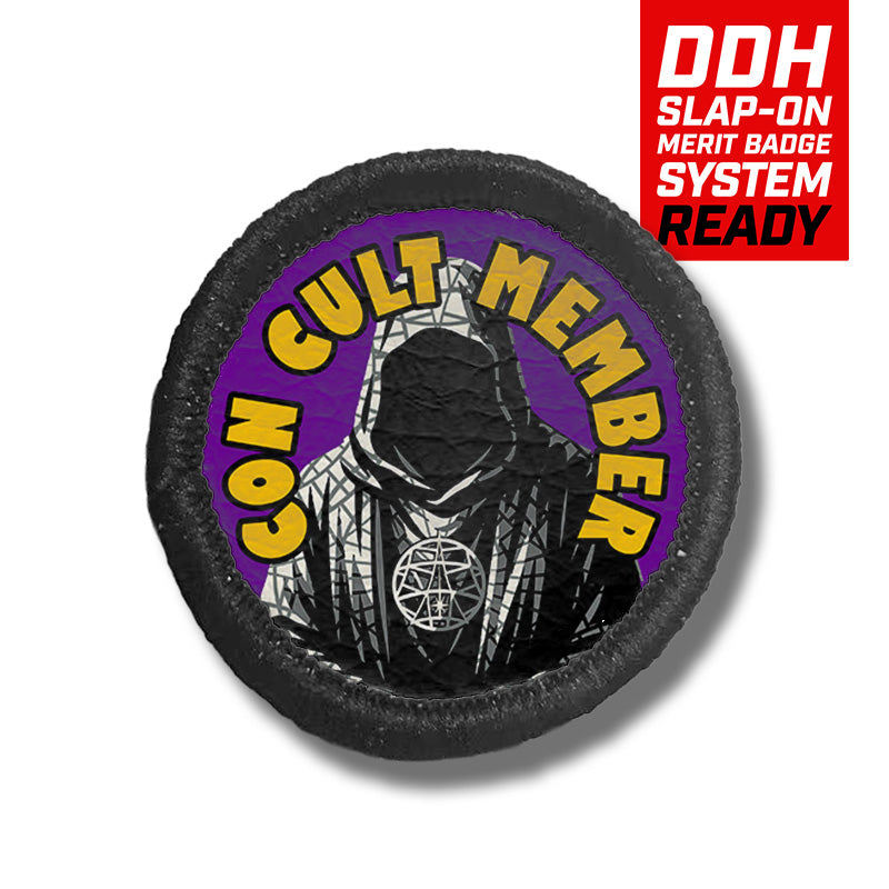 DDH Con Merit Badges – 1.5” Round Velcro