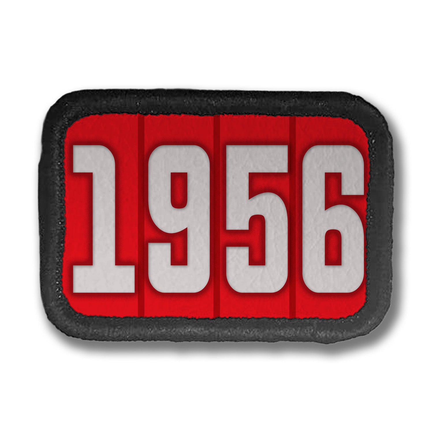 Years Red DDH Con Merit Badges – 1.5” Rectangle Velcro