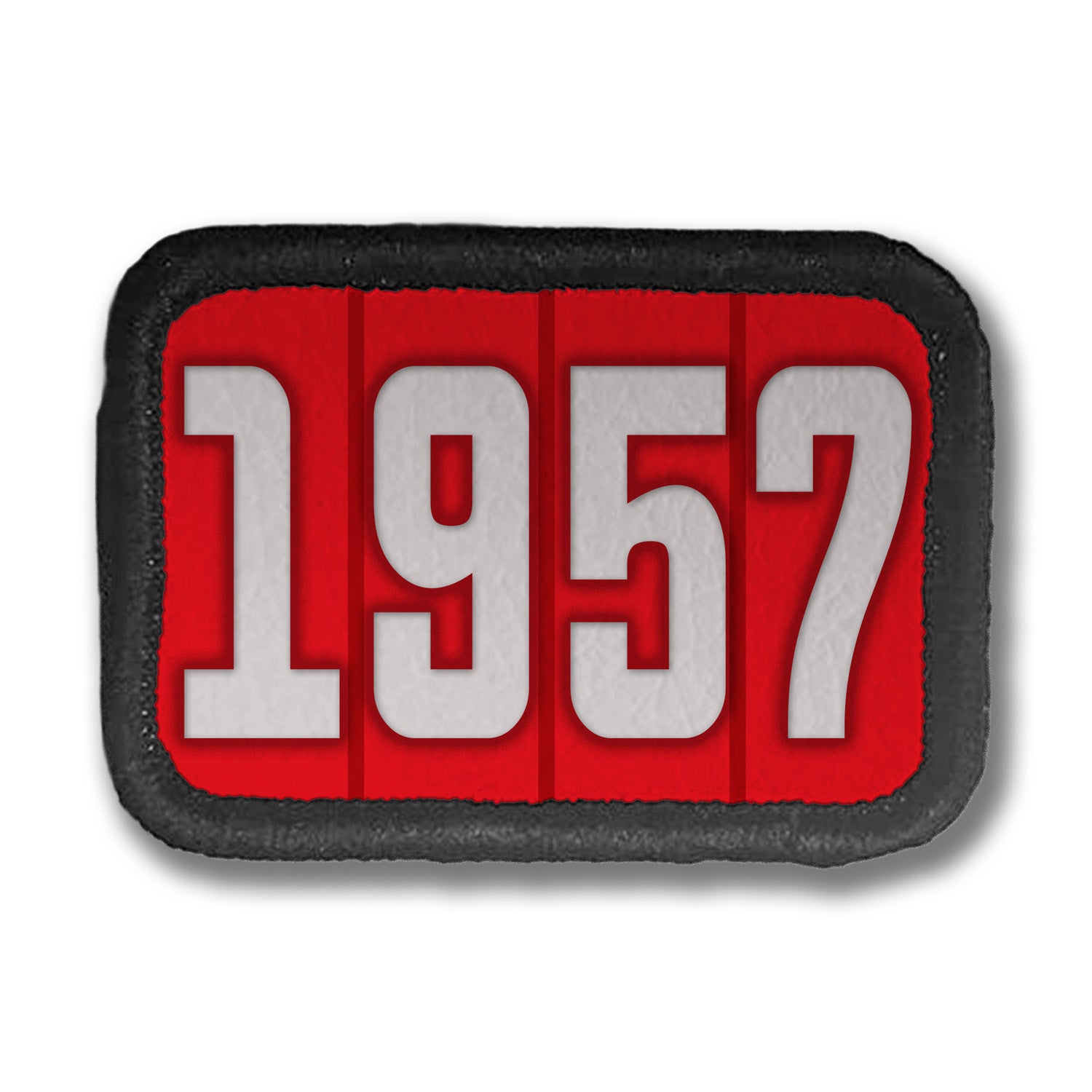 Years Red DDH Con Merit Badges – 1.5” Rectangle Velcro