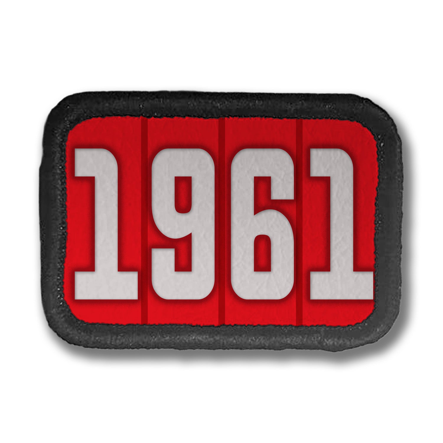 Years Red DDH Con Merit Badges – 1.5” Rectangle Velcro