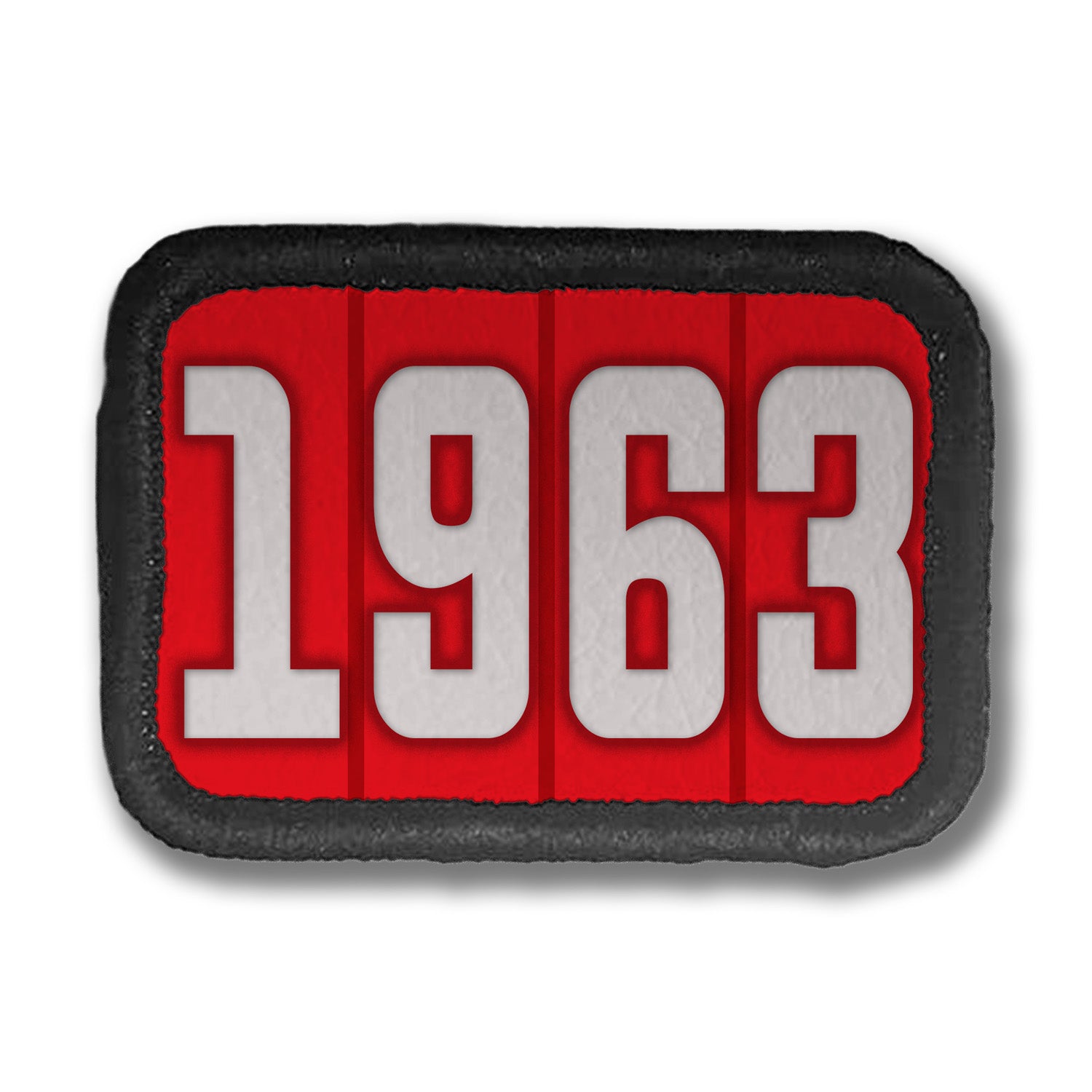 Years Red DDH Con Merit Badges – 1.5” Rectangle Velcro