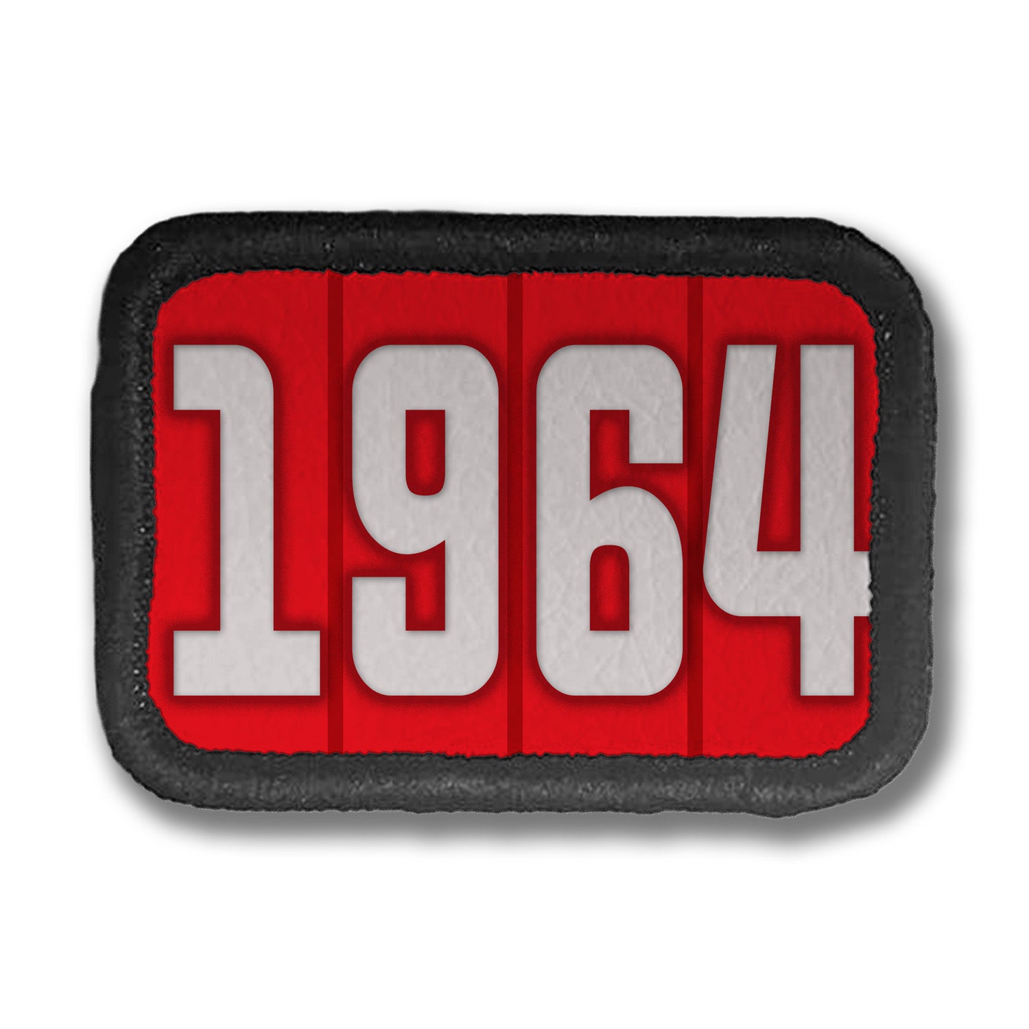 Years Red DDH Con Merit Badges – 1.5” Rectangle Velcro