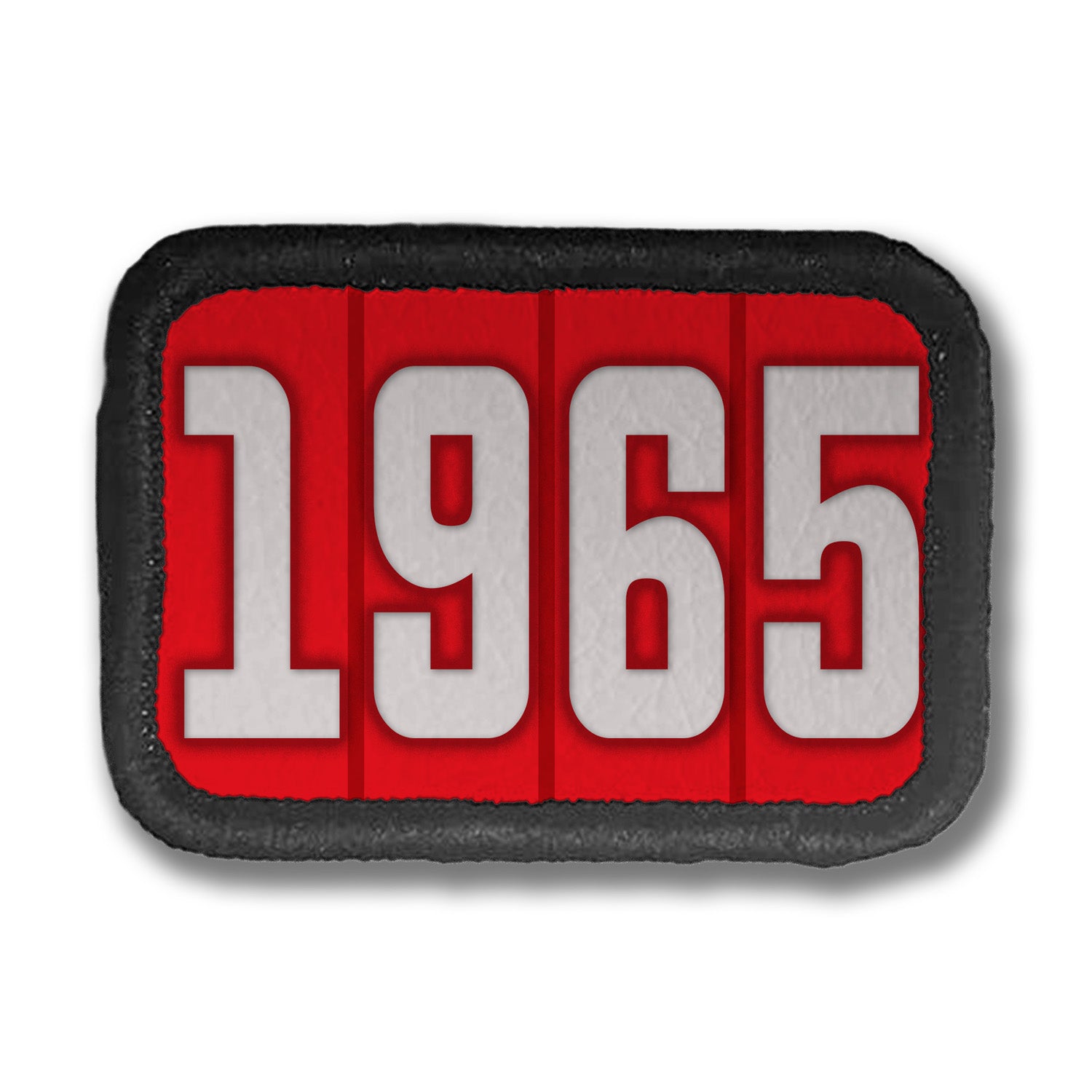 Years Red DDH Con Merit Badges – 1.5” Rectangle Velcro