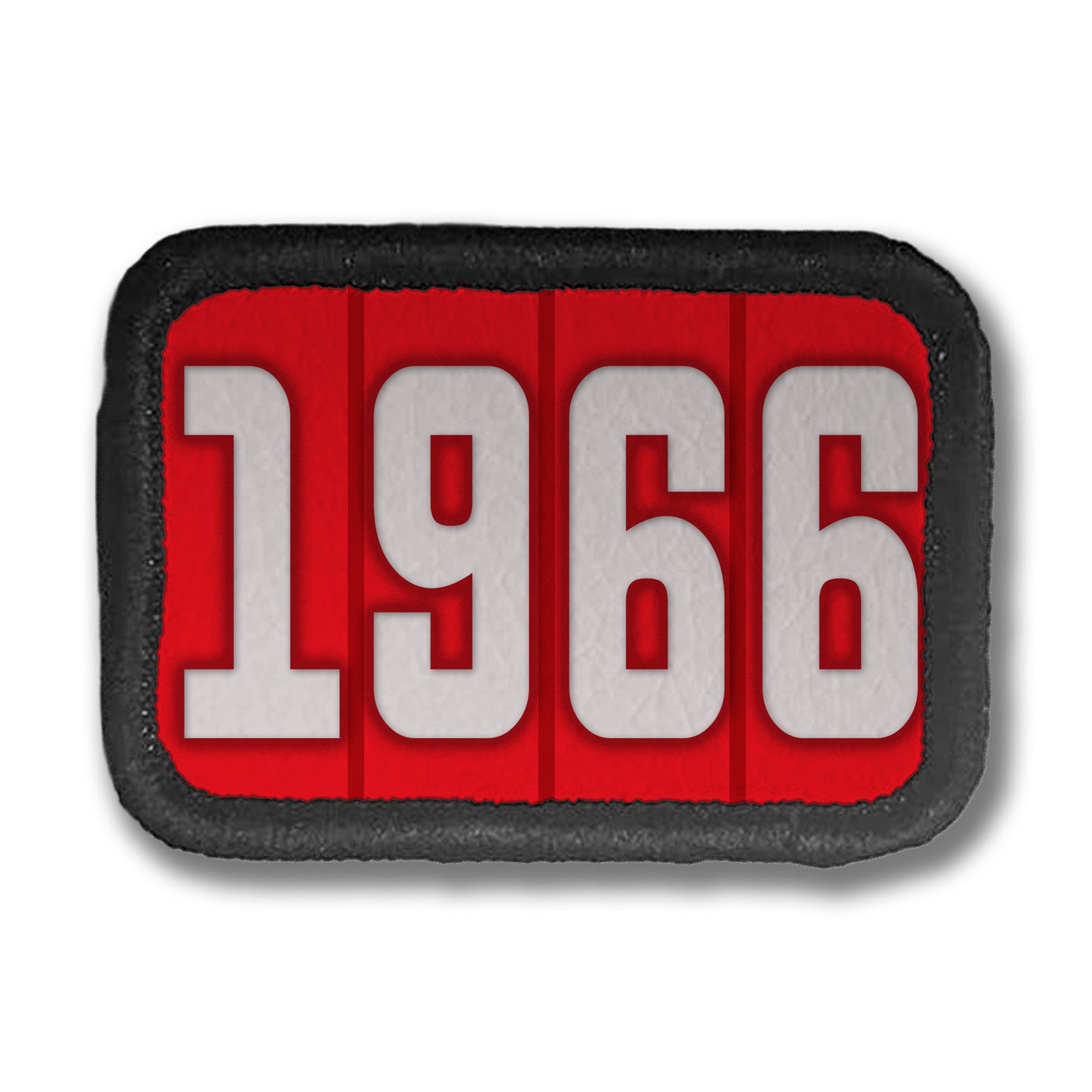 Years Red DDH Con Merit Badges – 1.5” Rectangle Velcro