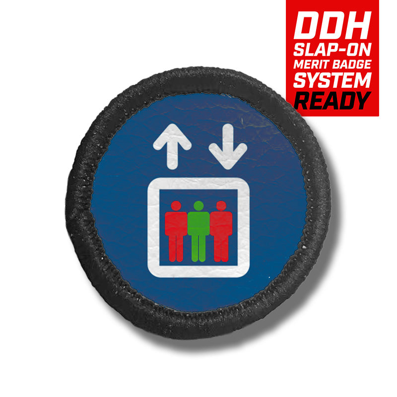 DDH Con Merit Badges – 1.5” Round Velcro