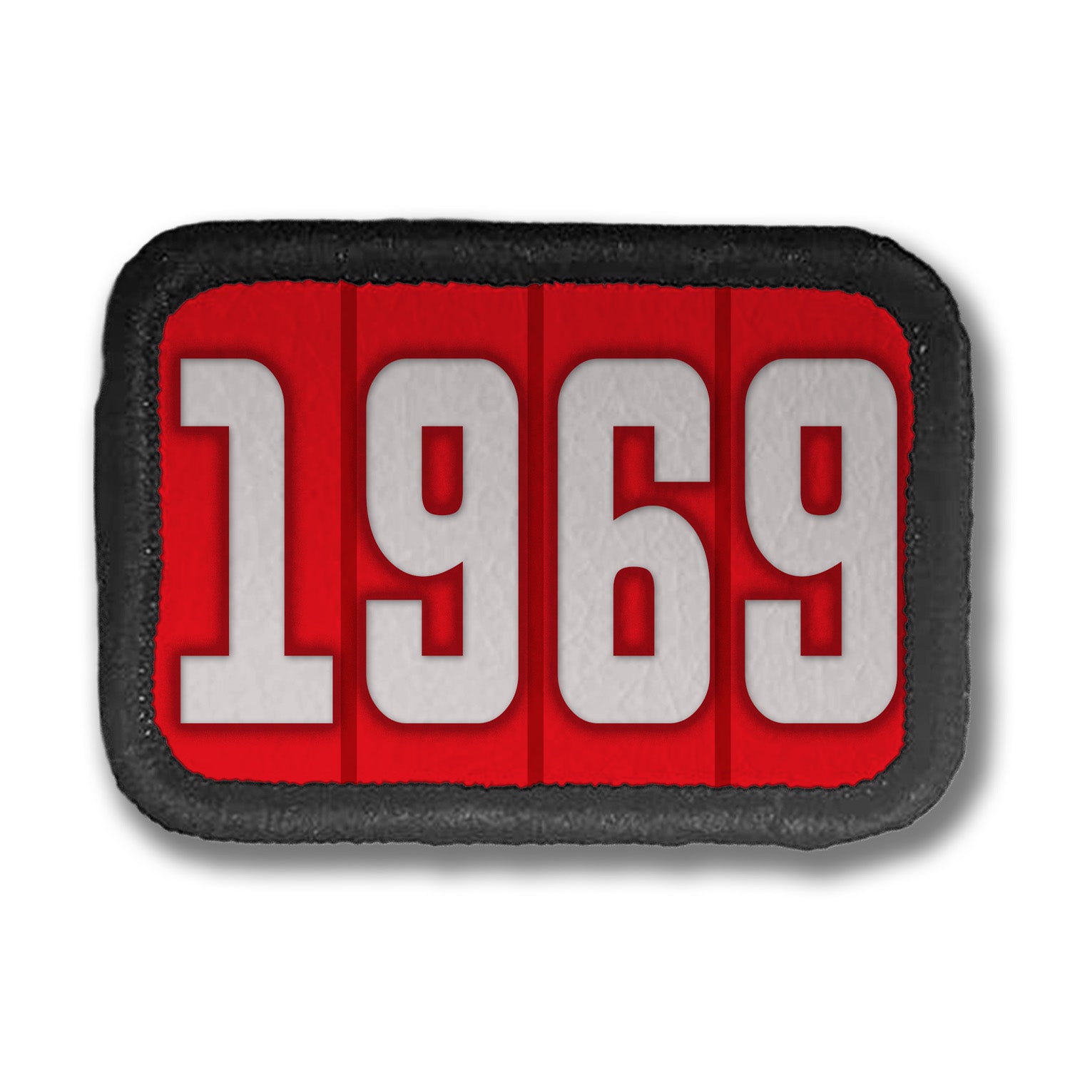Years Red DDH Con Merit Badges – 1.5” Rectangle Velcro