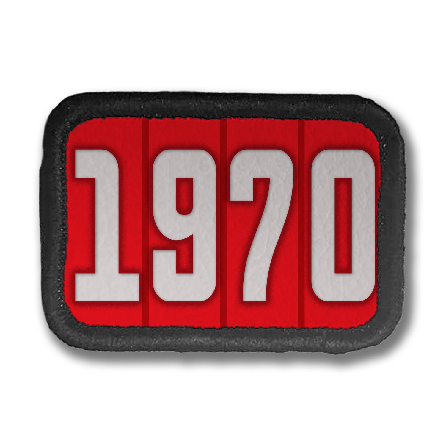 Years Red DDH Con Merit Badges – 1.5” Rectangle Velcro