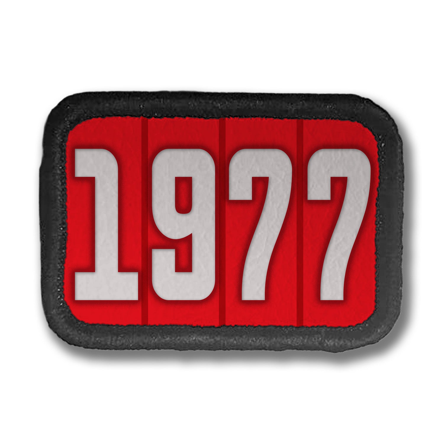 Years Red DDH Con Merit Badges – 1.5” Rectangle Velcro