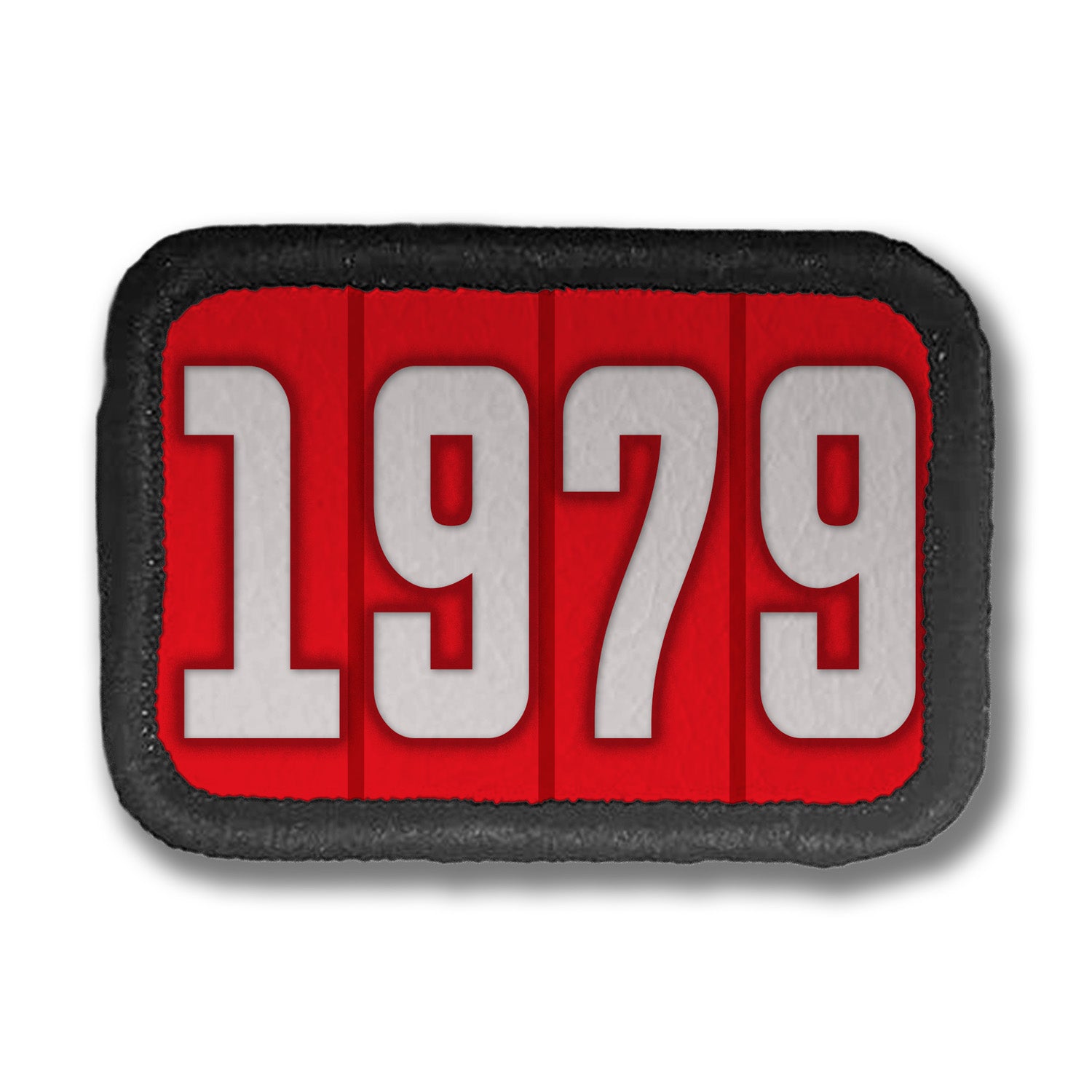 Years Red DDH Con Merit Badges – 1.5” Rectangle Velcro