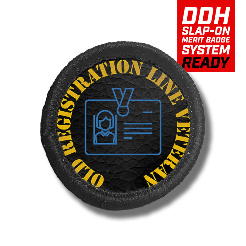 DDH Con Merit Badges – 1.5” Round Velcro