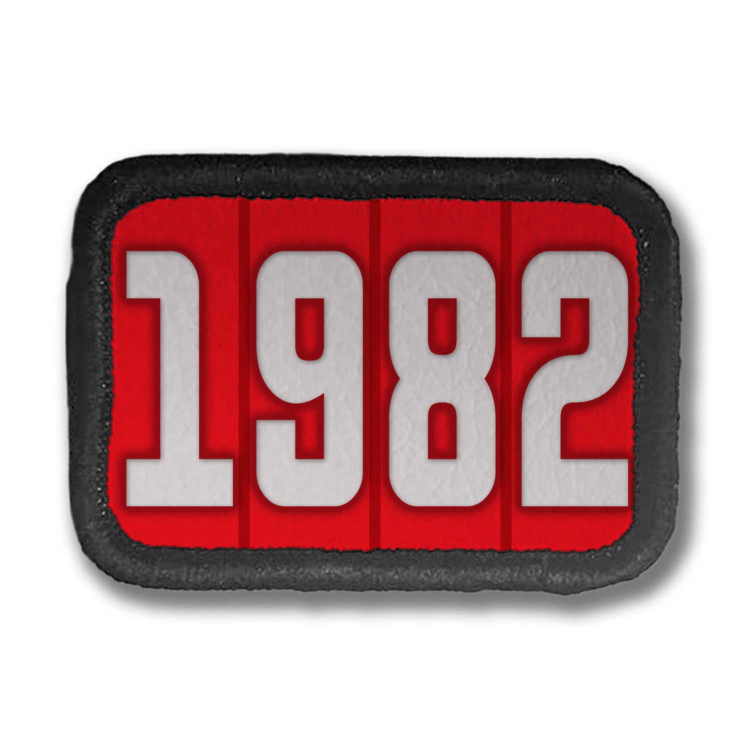 Years Red DDH Con Merit Badges – 1.5” Rectangle Velcro