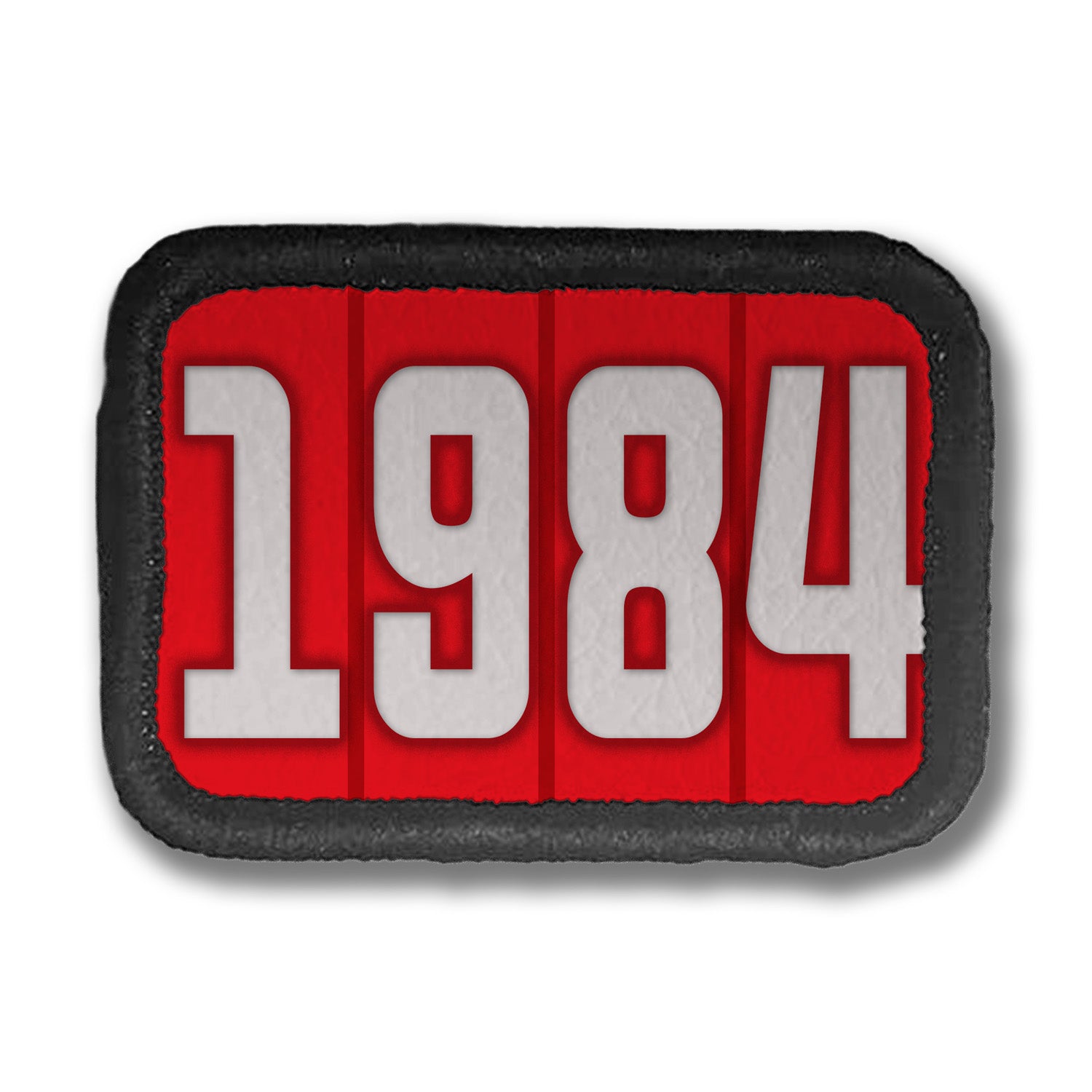 Years Red DDH Con Merit Badges – 1.5” Rectangle Velcro