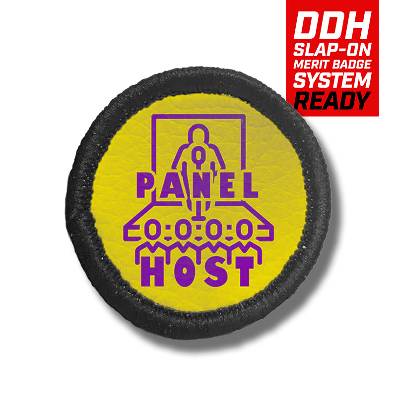 DDH Con Merit Badges – 1.5” Round Velcro