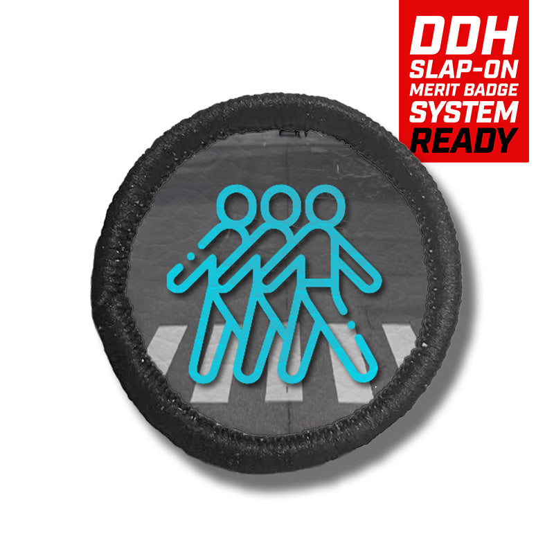 DDH Con Merit Badges – 1.5” Round Velcro