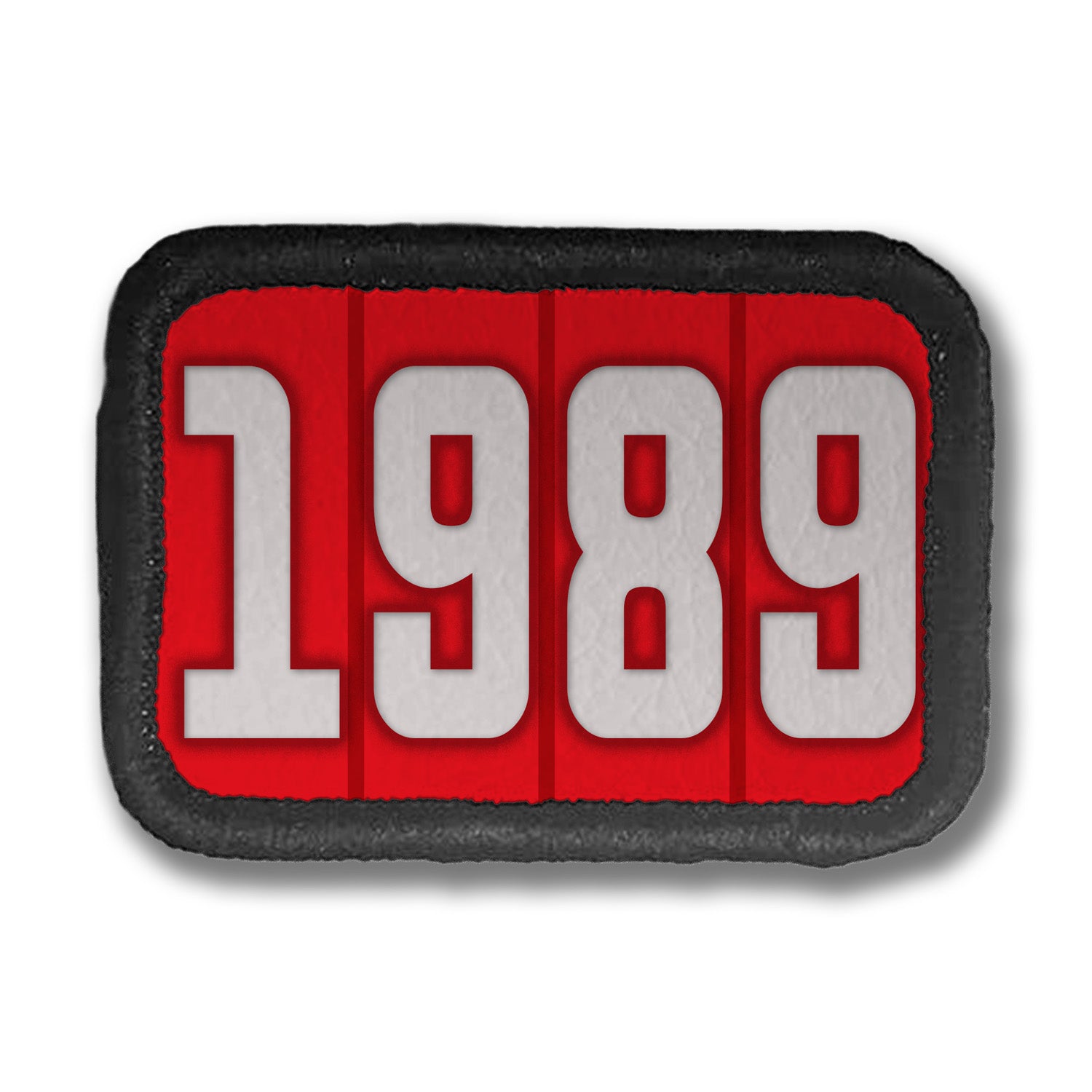 Years Red DDH Con Merit Badges – 1.5” Rectangle Velcro