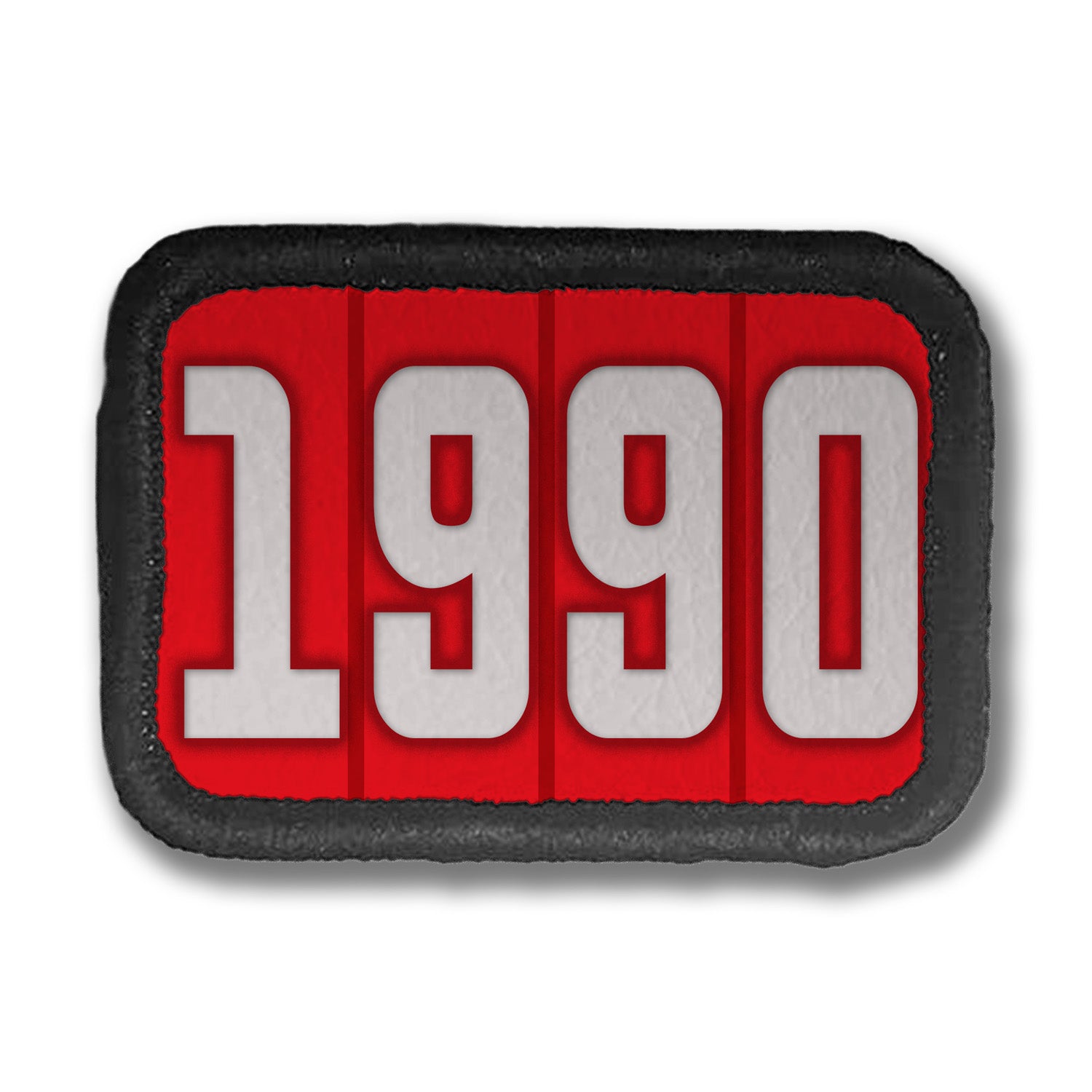 Years Red DDH Con Merit Badges – 1.5” Rectangle Velcro