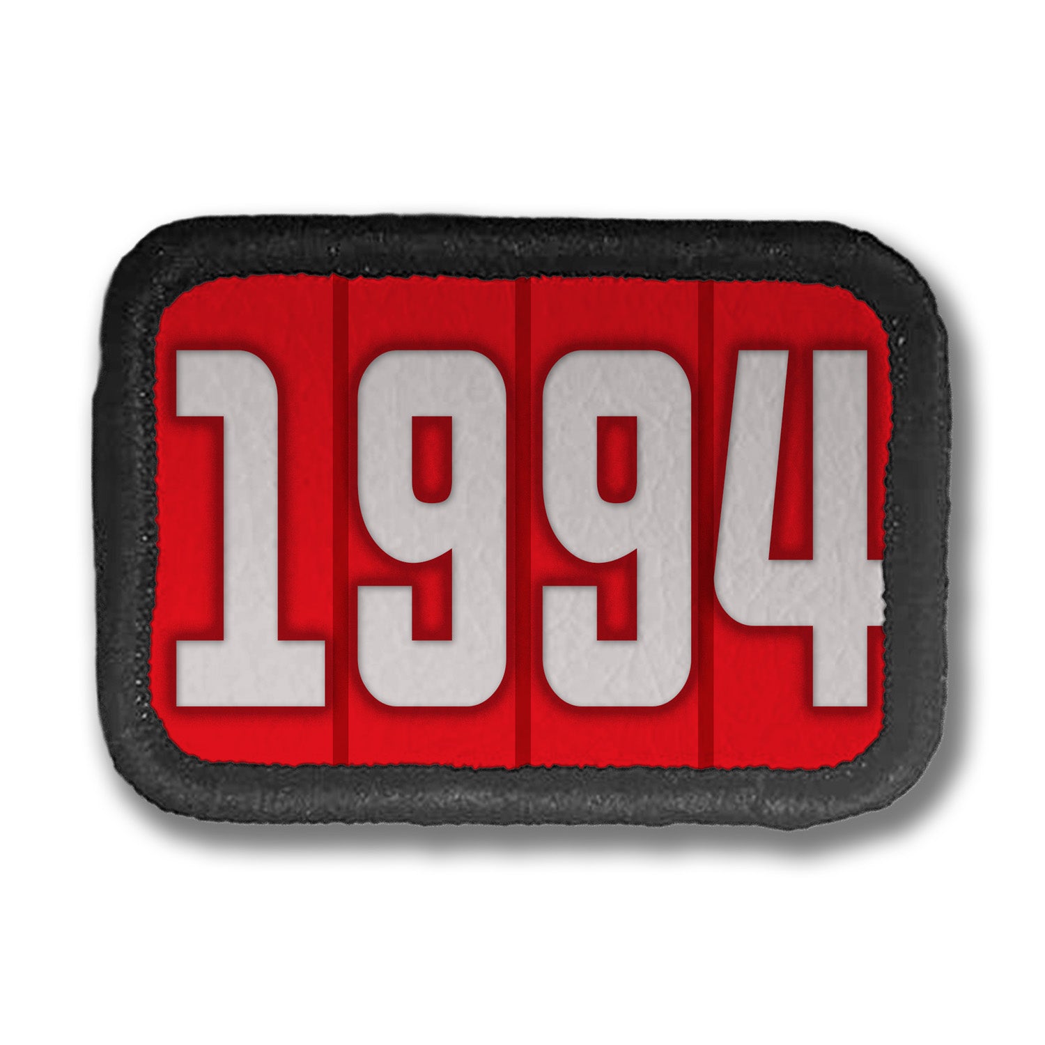 Years Red DDH Con Merit Badges – 1.5” Rectangle Velcro