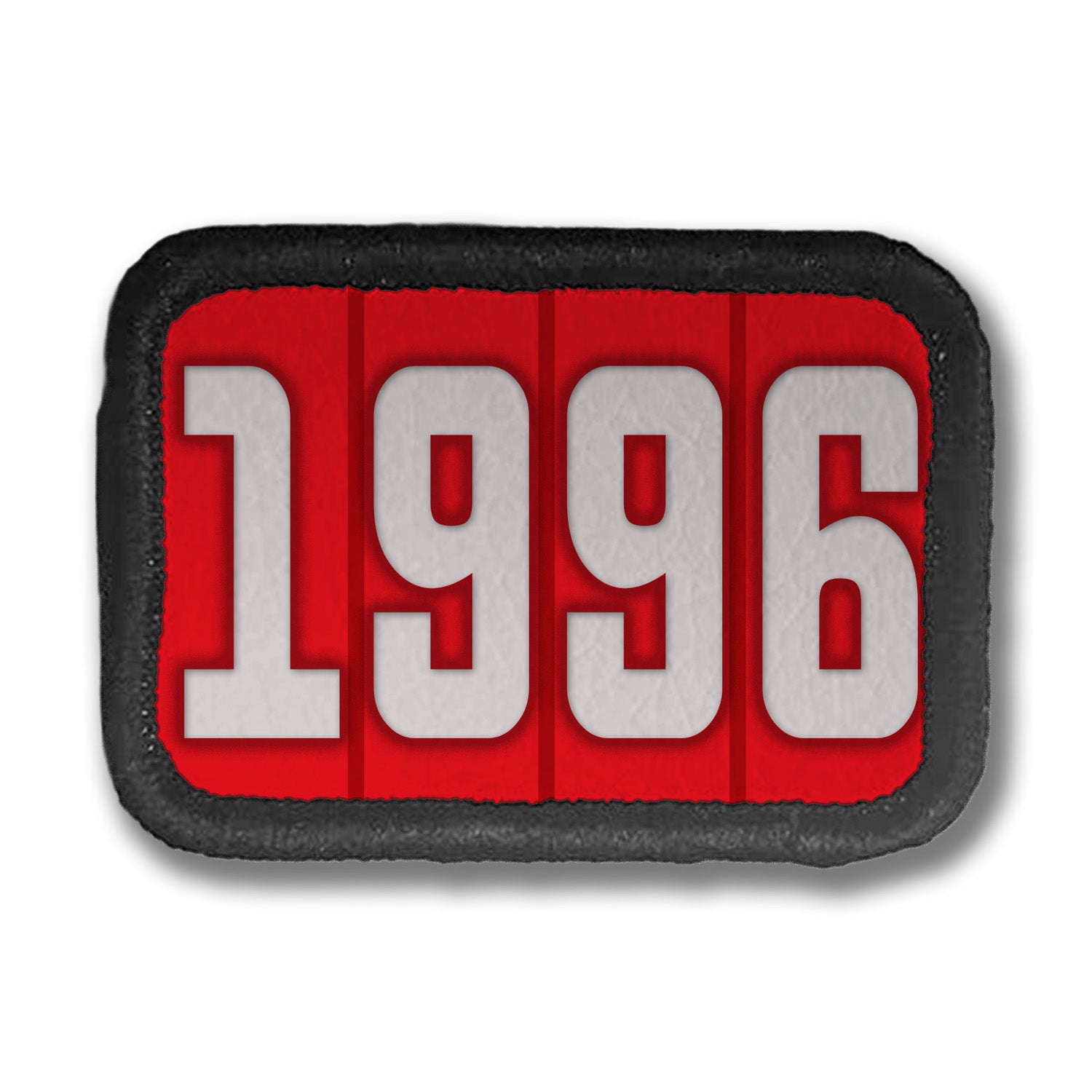 Years Red DDH Con Merit Badges – 1.5” Rectangle Velcro