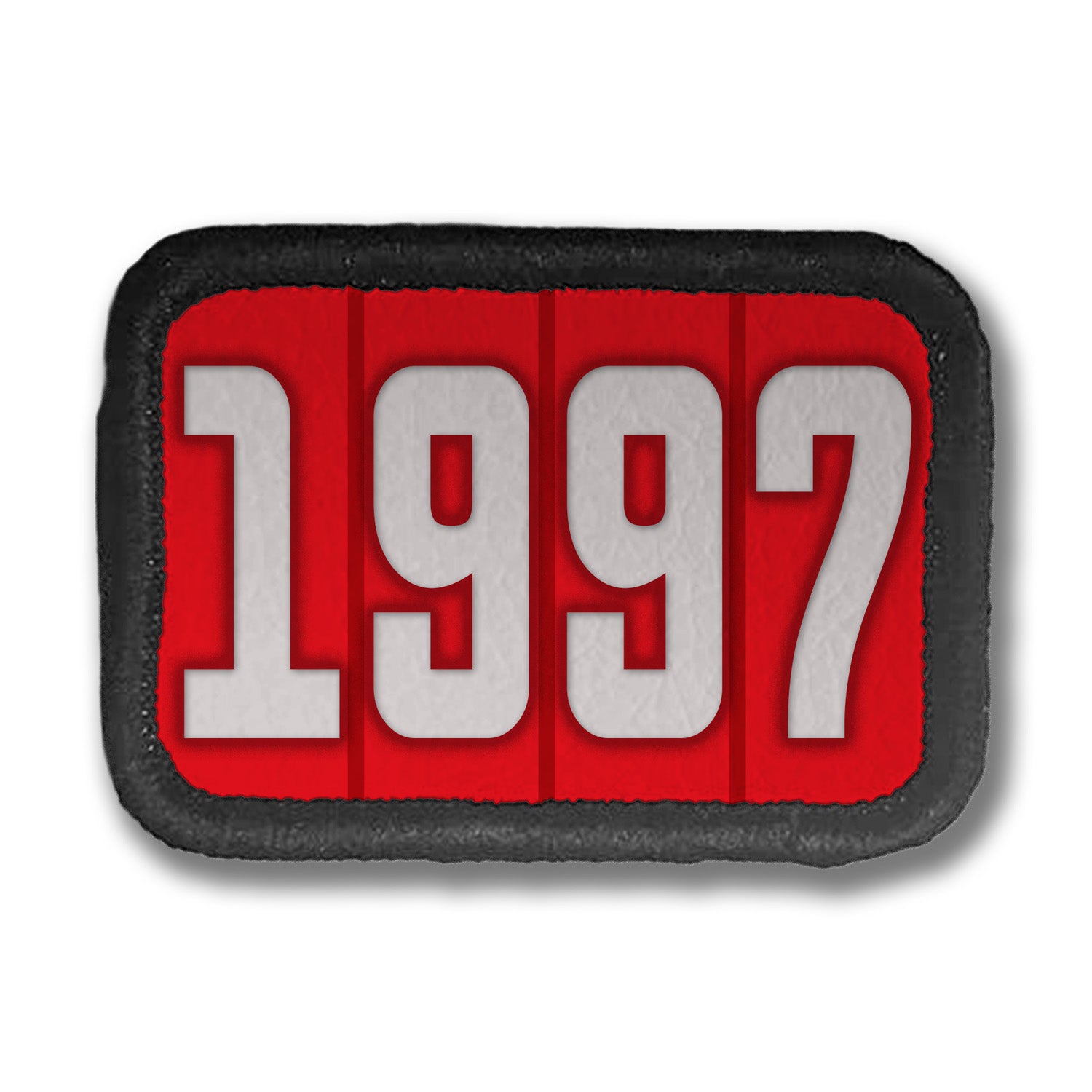 Years Red DDH Con Merit Badges – 1.5” Rectangle Velcro