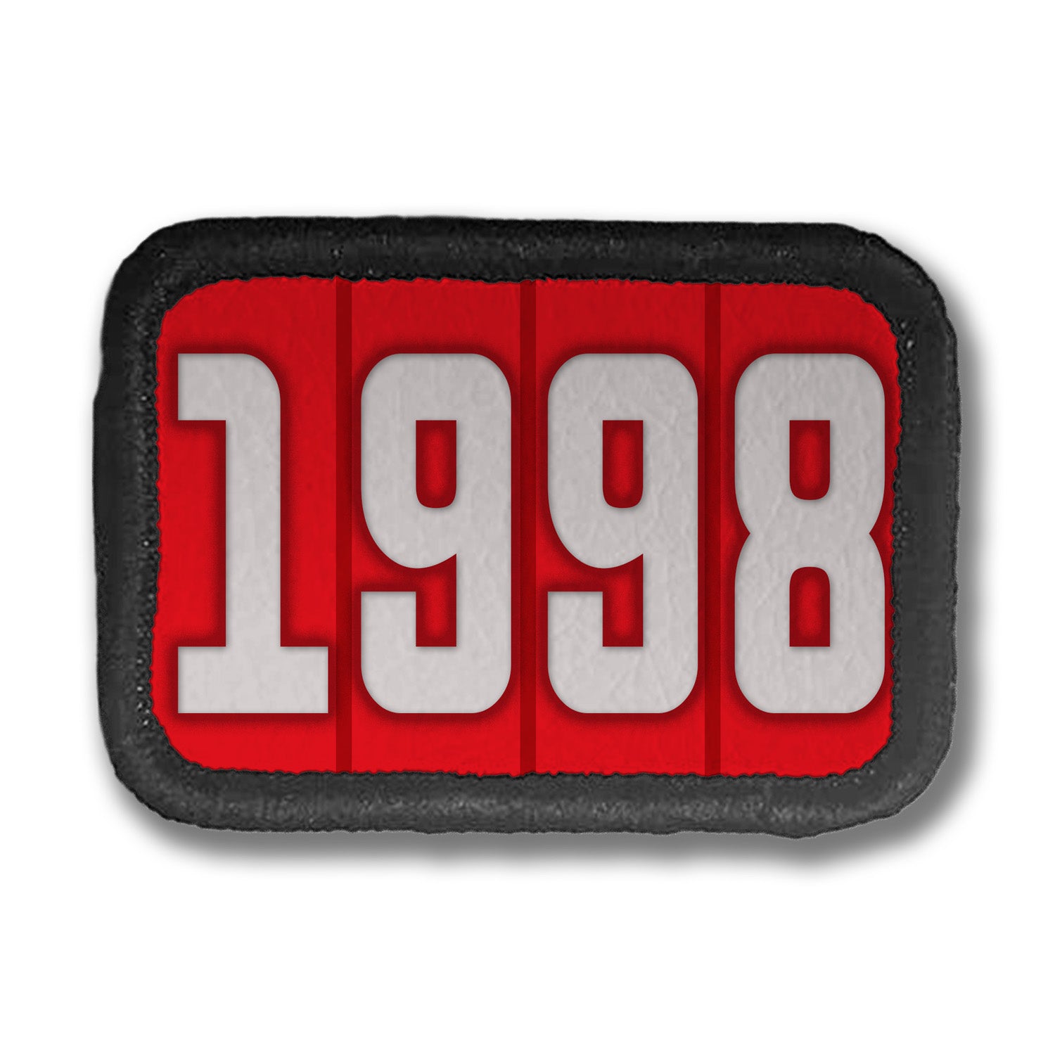 Years Red DDH Con Merit Badges – 1.5” Rectangle Velcro