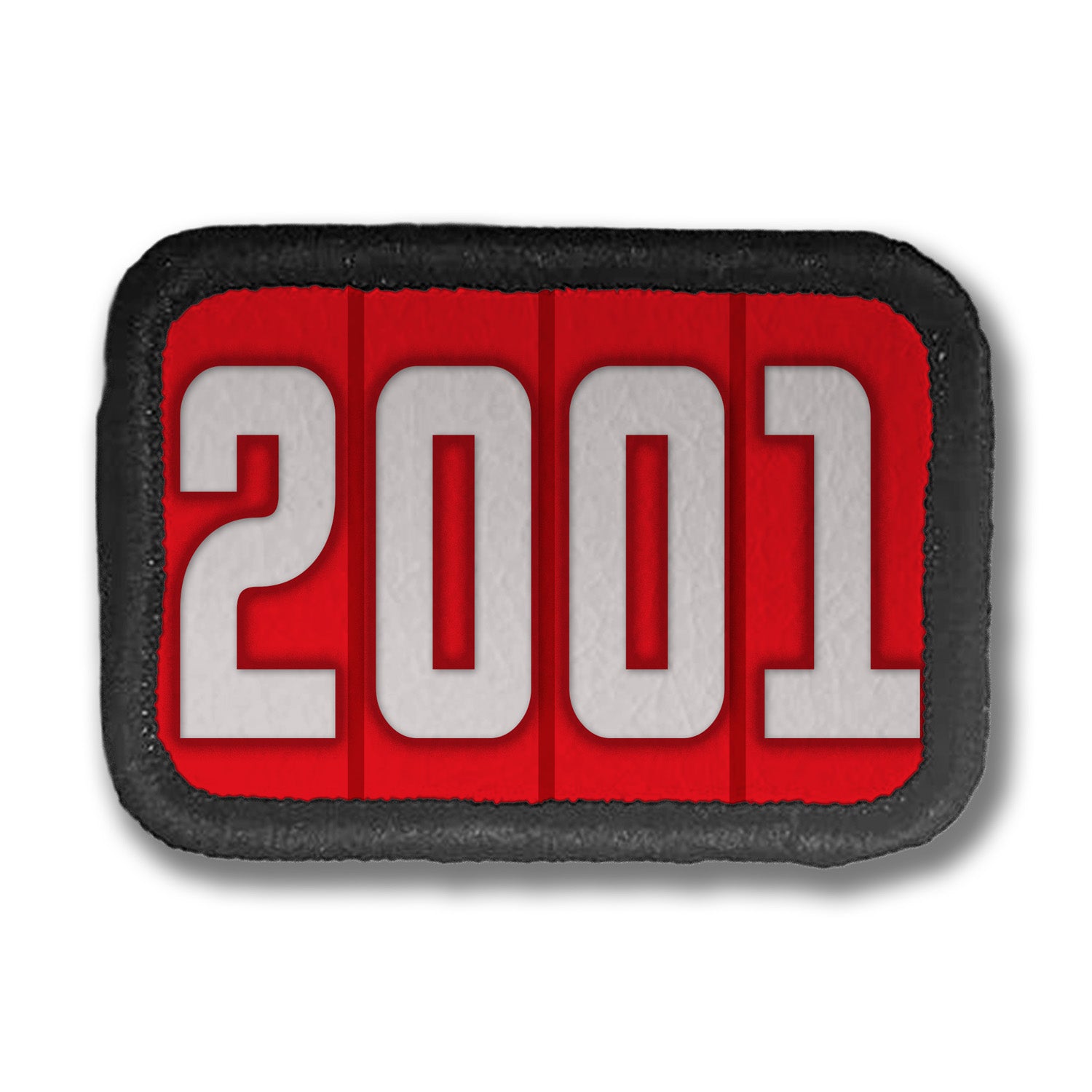 Years Red DDH Con Merit Badges – 1.5” Rectangle Velcro