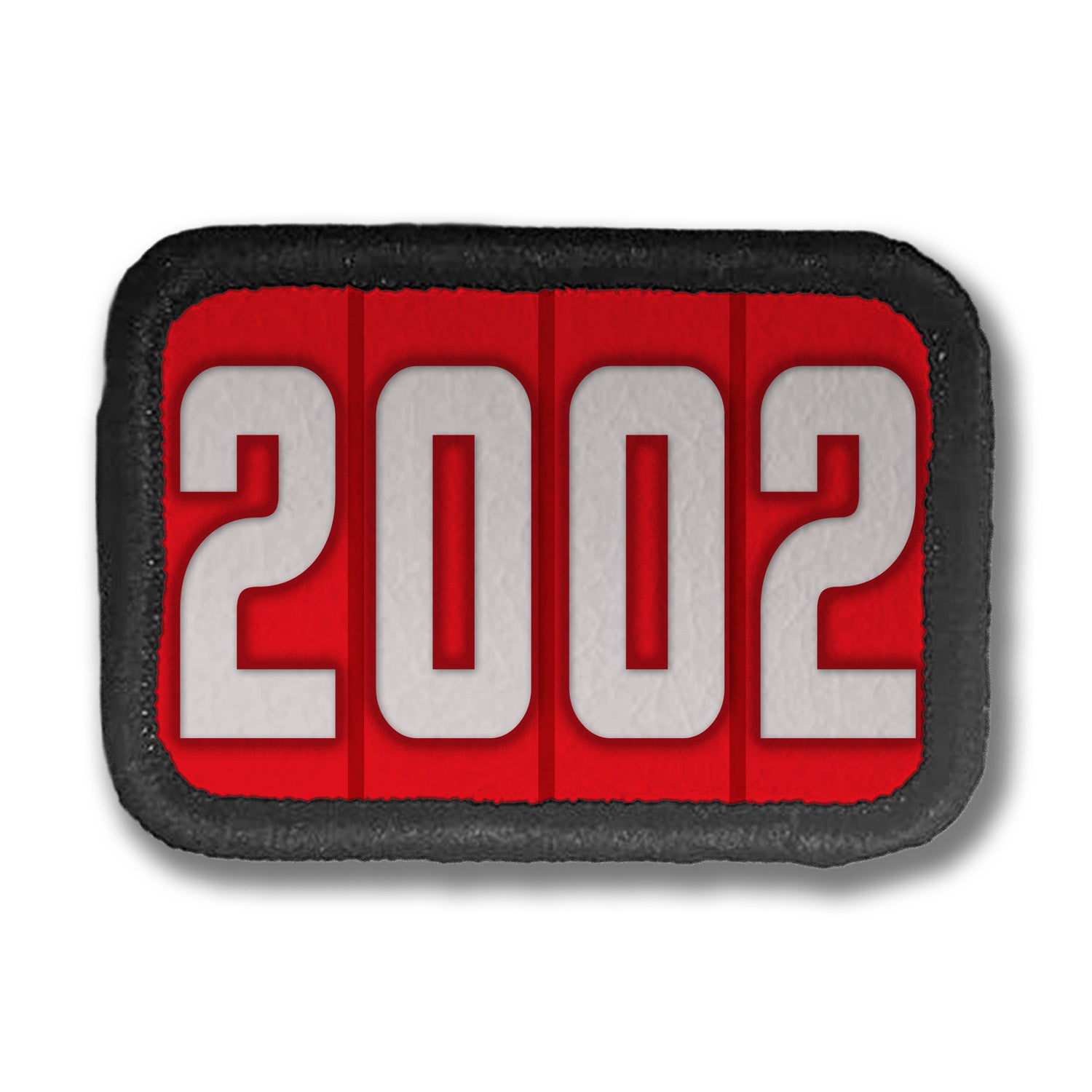 Years Red DDH Con Merit Badges – 1.5” Rectangle Velcro