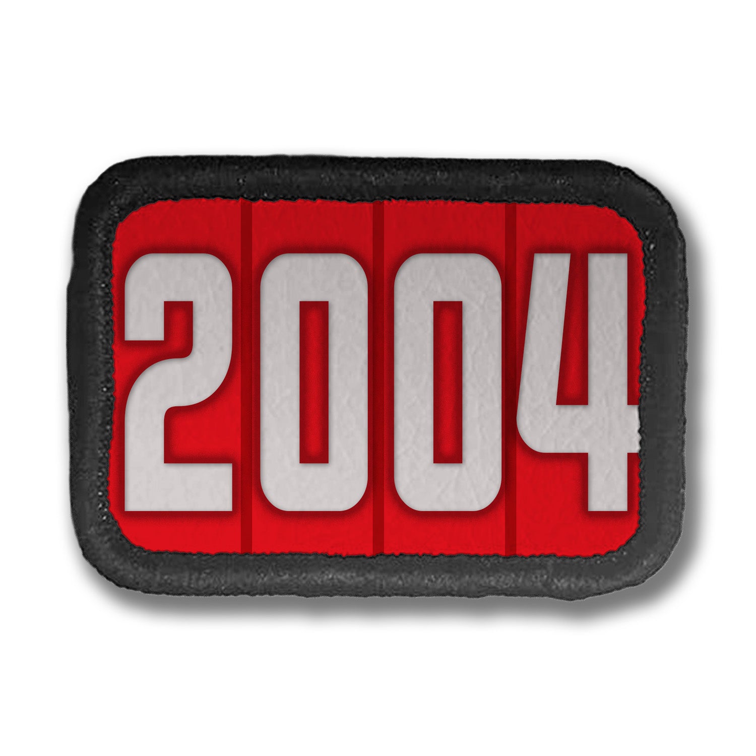 Years Red DDH Con Merit Badges – 1.5” Rectangle Velcro