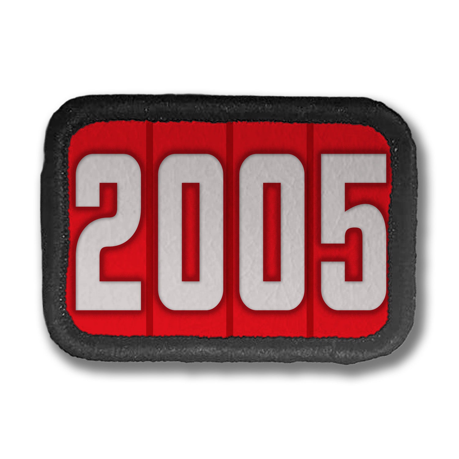 Years Red DDH Con Merit Badges – 1.5” Rectangle Velcro