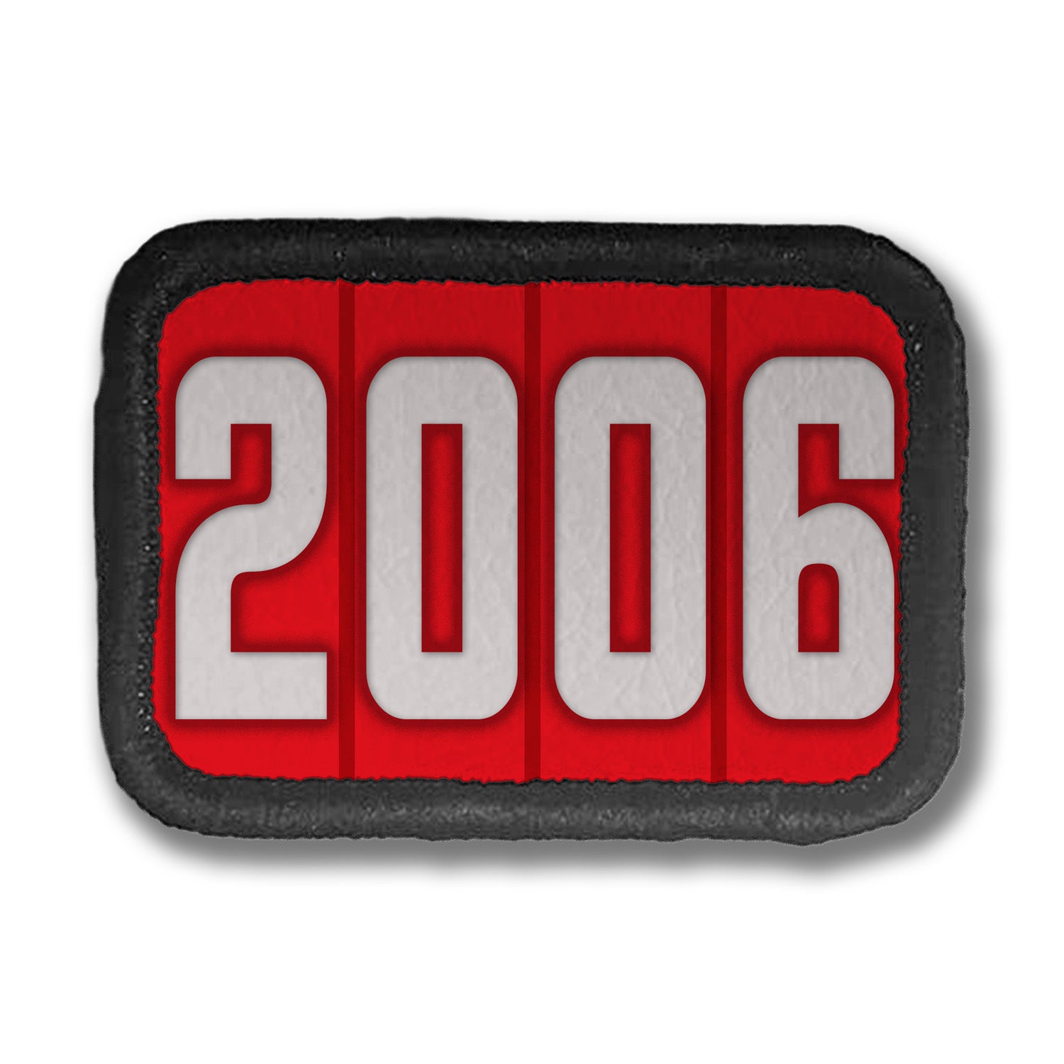 Years Red DDH Con Merit Badges – 1.5” Rectangle Velcro