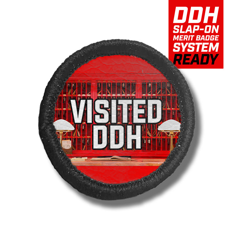 DDH Con Merit Badges – 1.5” Round Velcro