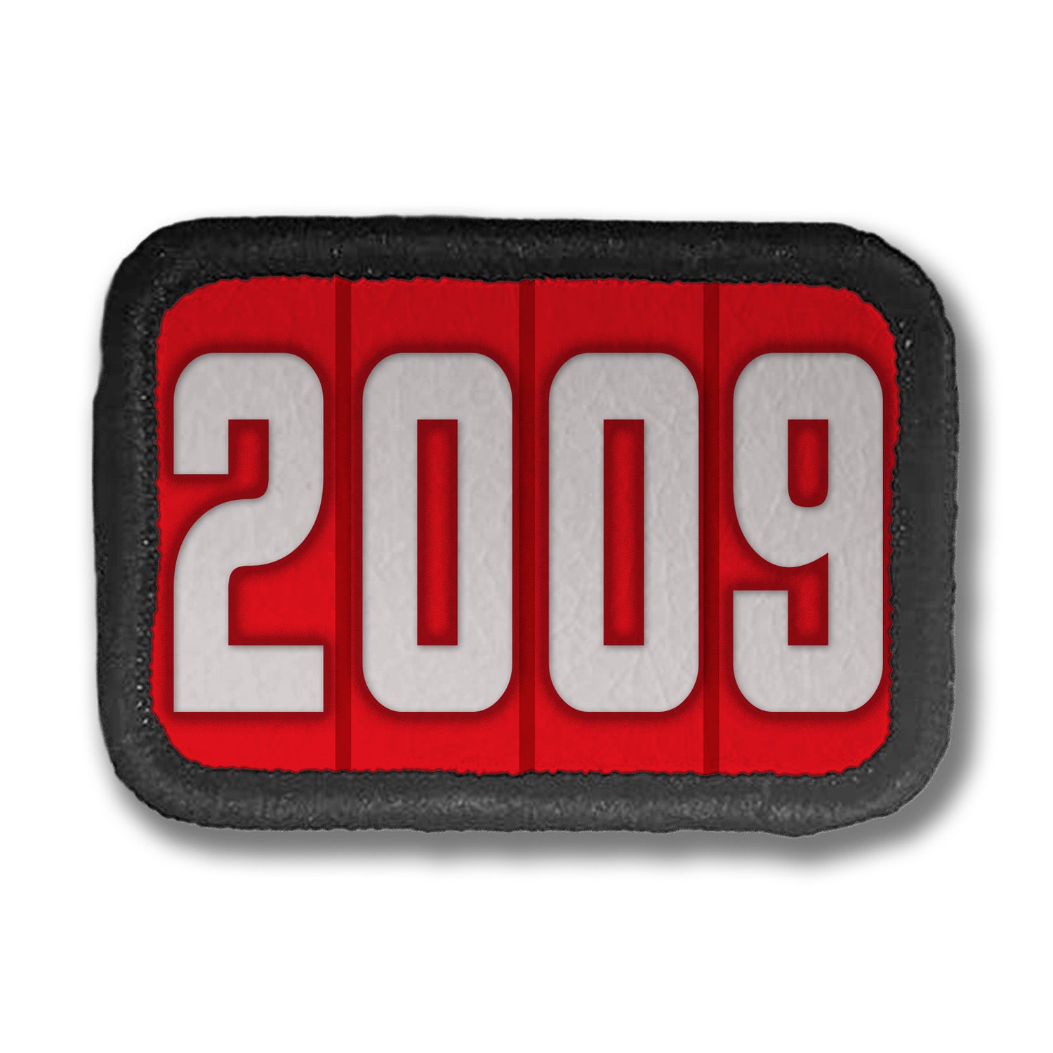 Years Red DDH Con Merit Badges – 1.5” Rectangle Velcro