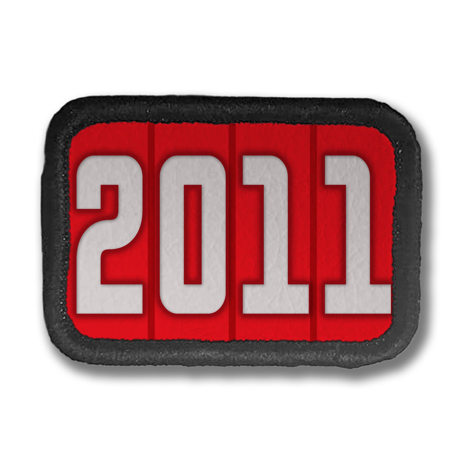 Years Red DDH Con Merit Badges – 1.5” Rectangle Velcro