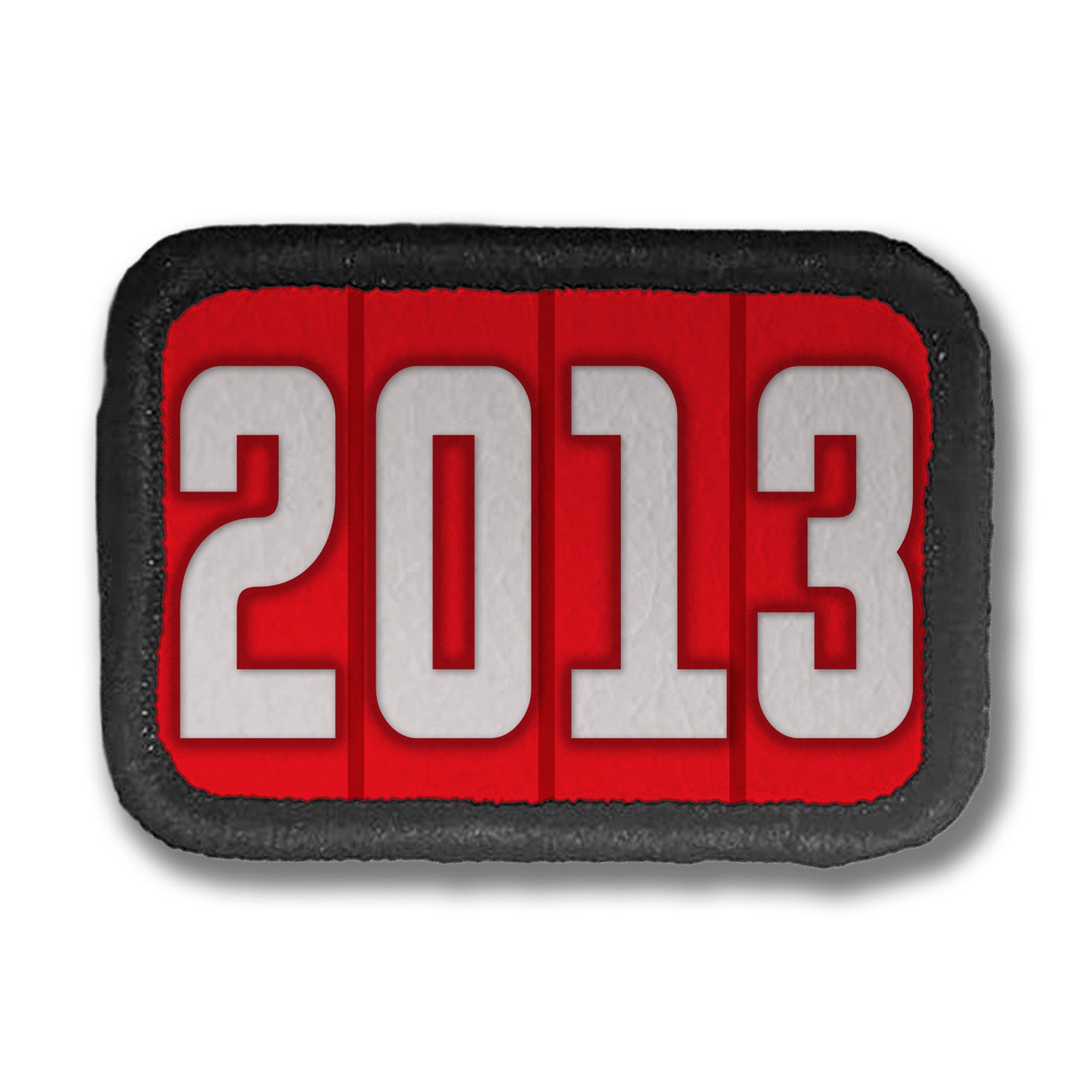 Years Red DDH Con Merit Badges – 1.5” Rectangle Velcro