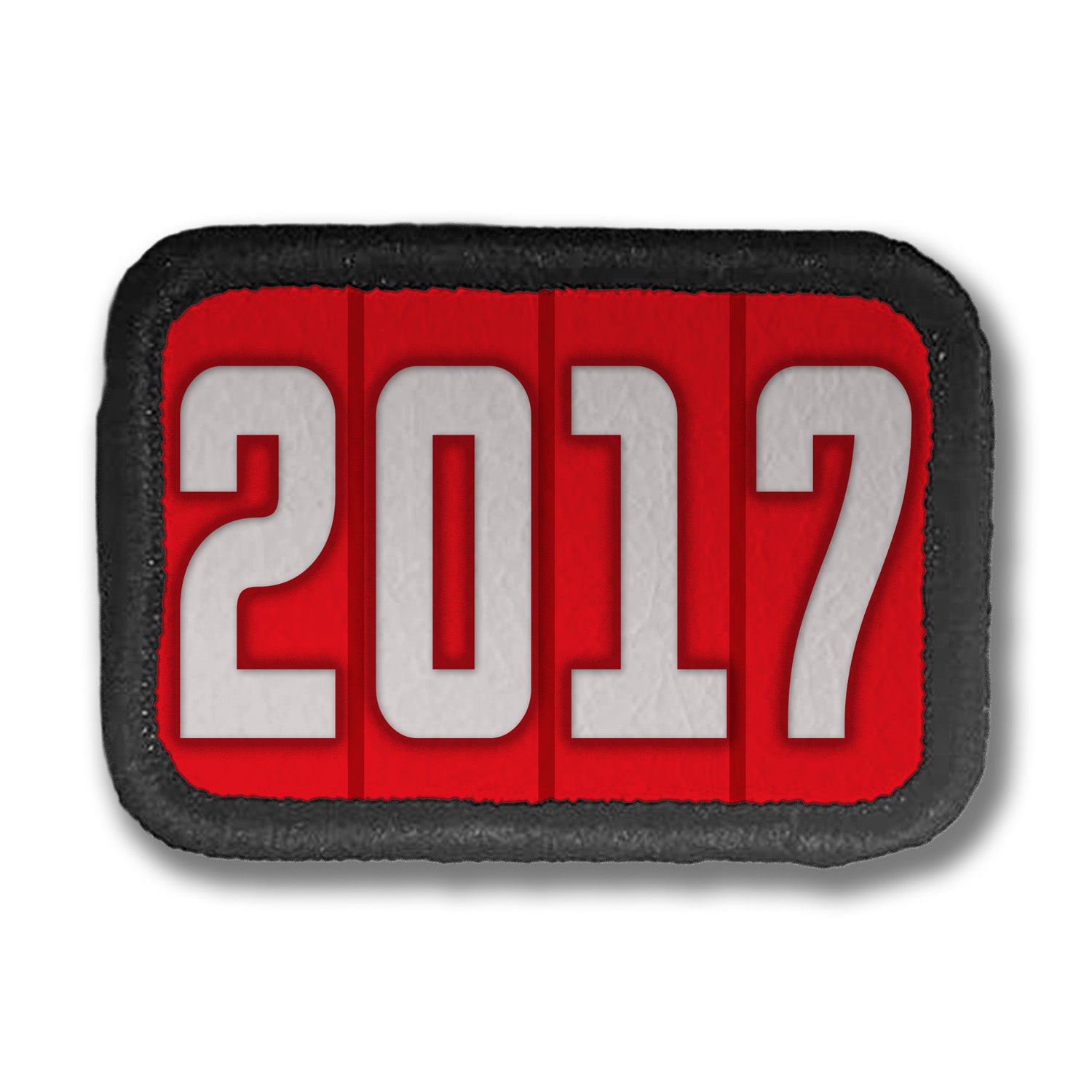 Years Red DDH Con Merit Badges – 1.5” Rectangle Velcro