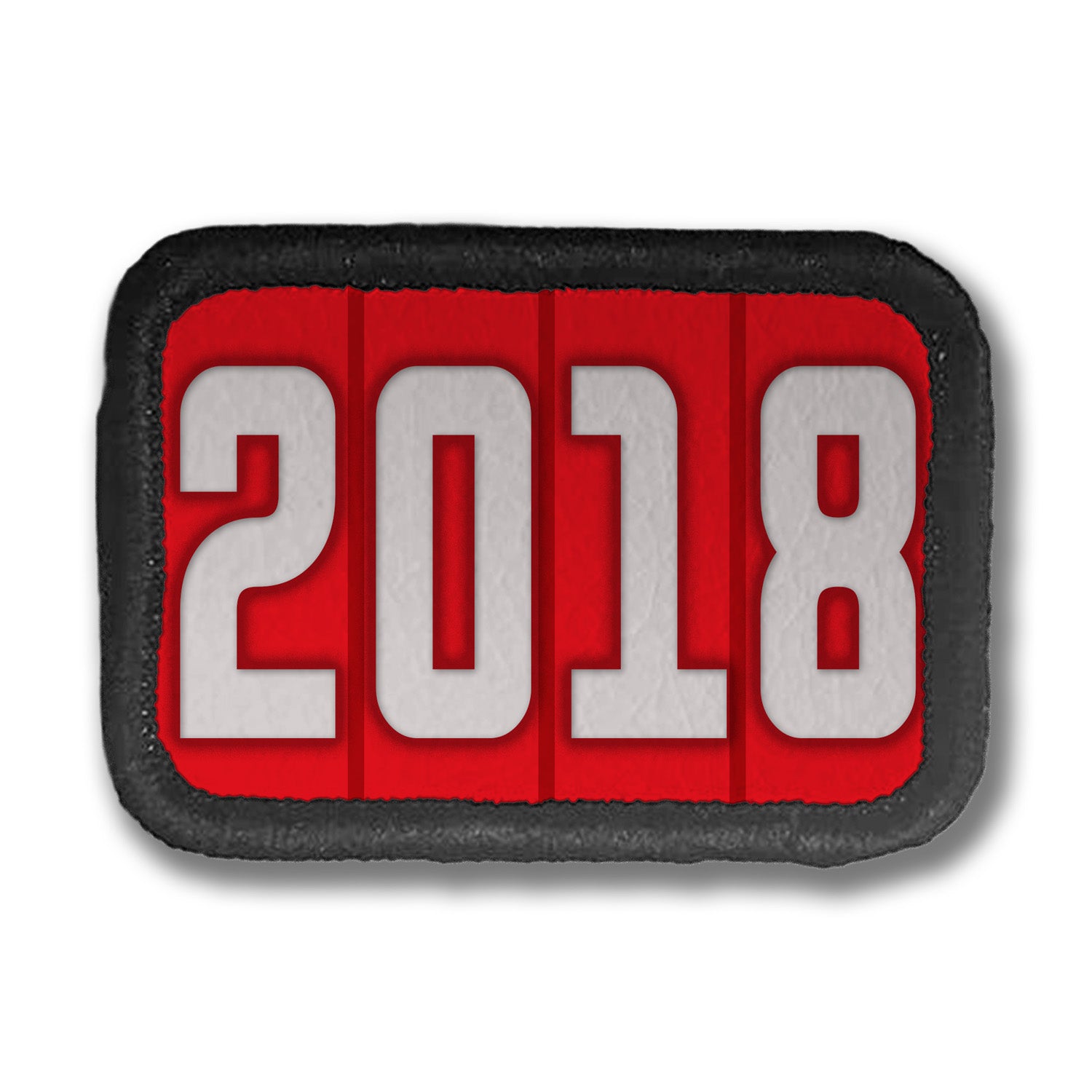 Years Red DDH Con Merit Badges – 1.5” Rectangle Velcro