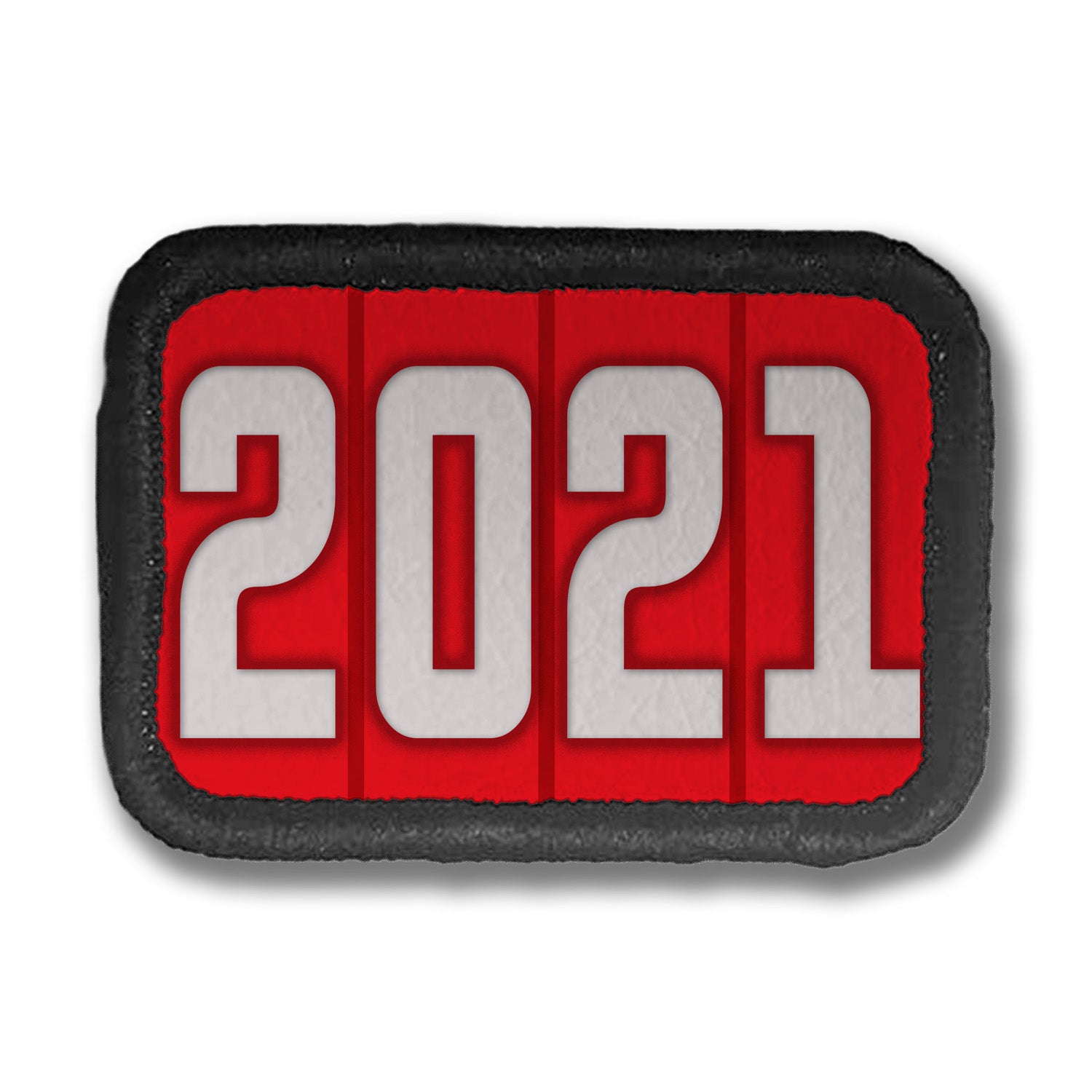 Years Red DDH Con Merit Badges – 1.5” Rectangle Velcro