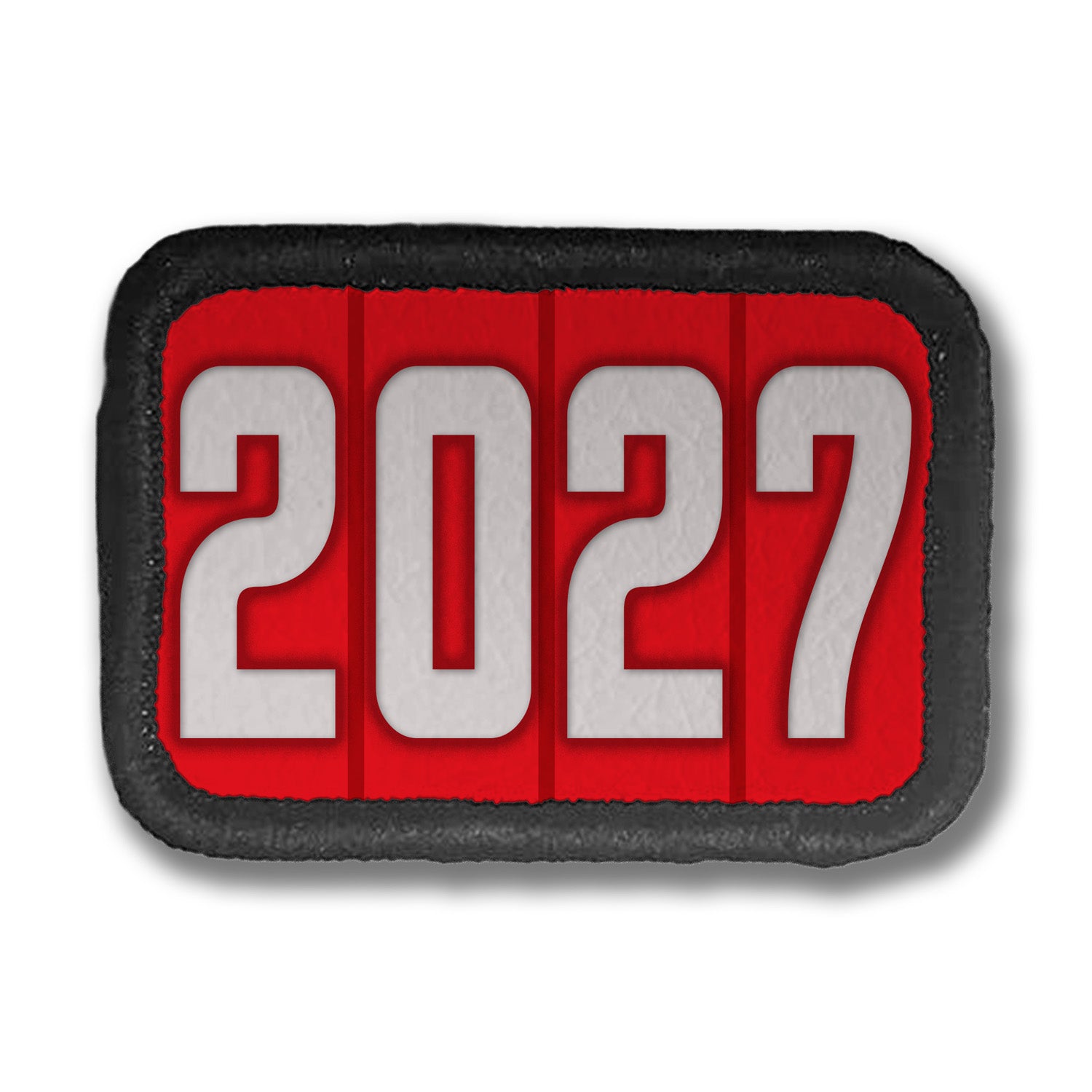 Years Red DDH Con Merit Badges – 1.5” Rectangle Velcro