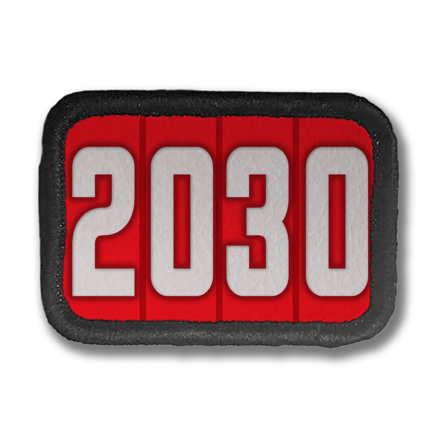 Years Red DDH Con Merit Badges – 1.5” Rectangle Velcro