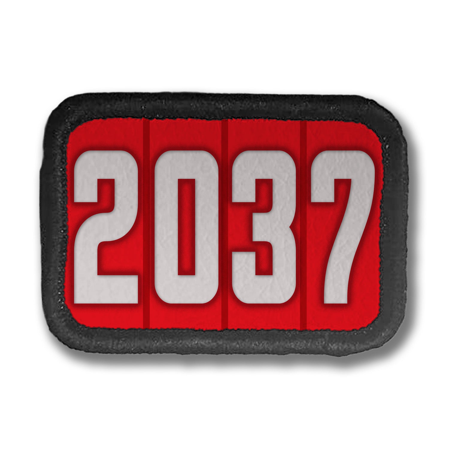 Years Red DDH Con Merit Badges – 1.5” Rectangle Velcro