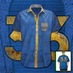 Vault Passkey Carpet worker Shirt w. 2 Patch Set (Pre-Order ships end July)