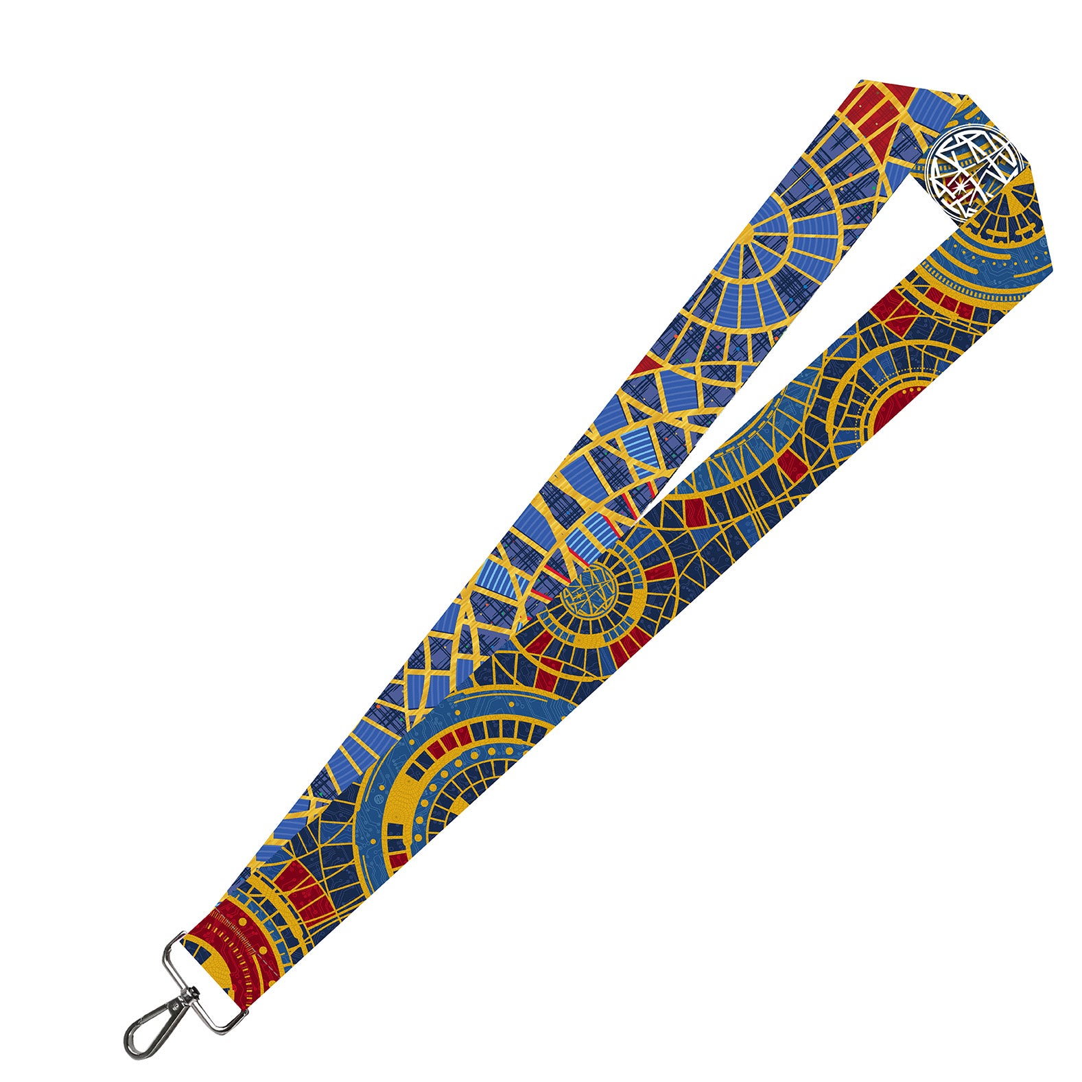 Cyber Punk Carpet Lanyard 1.5"