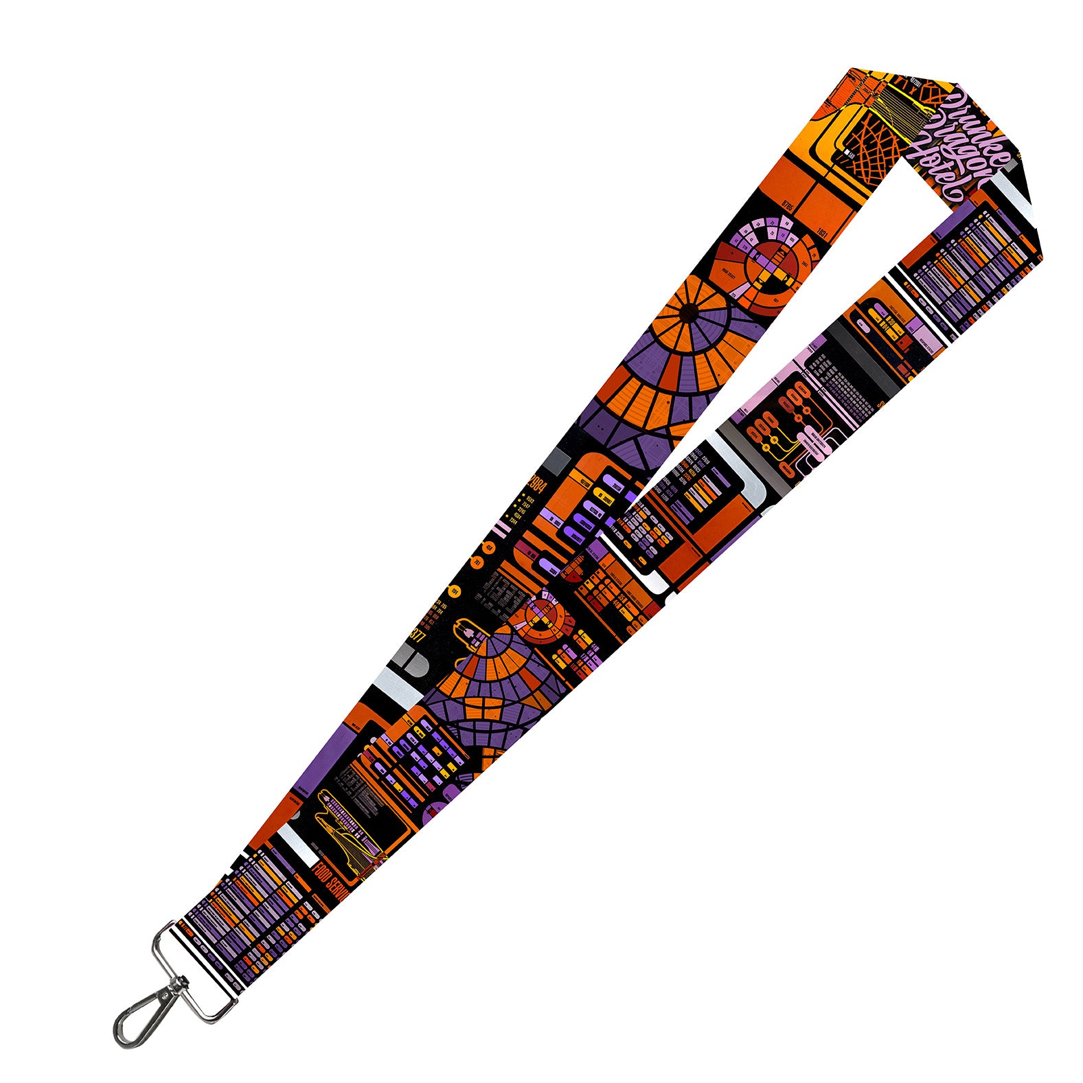 DDH Star Trek Carpet Lanyard 1.5"