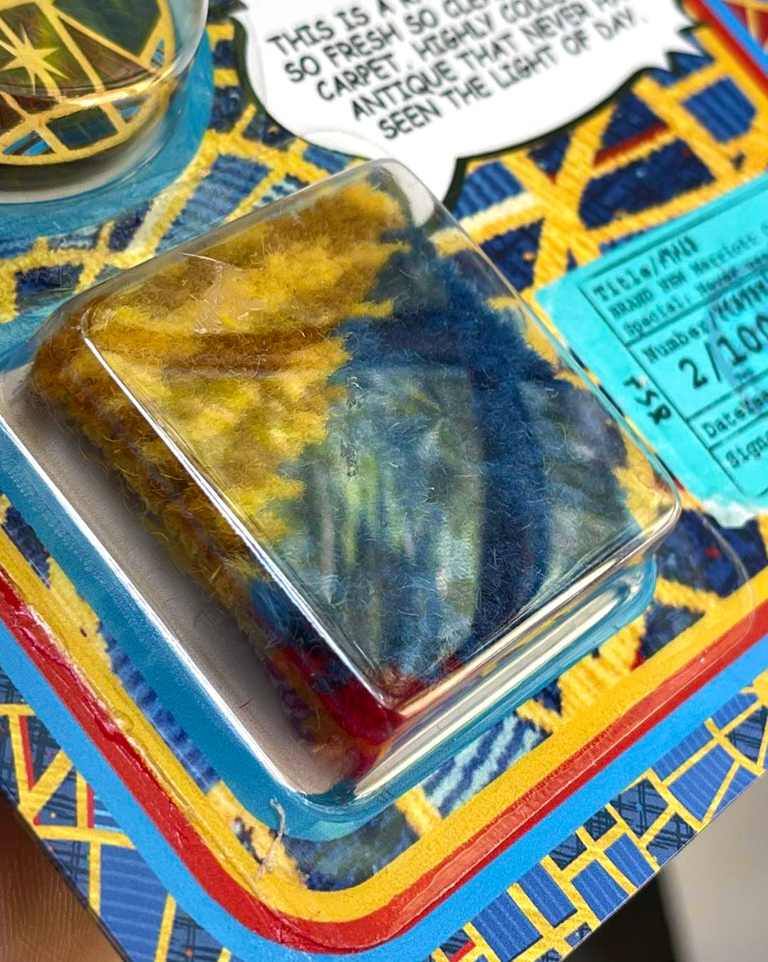 FRESH NEW Marriot Carpet with Coin! Artwork Signed