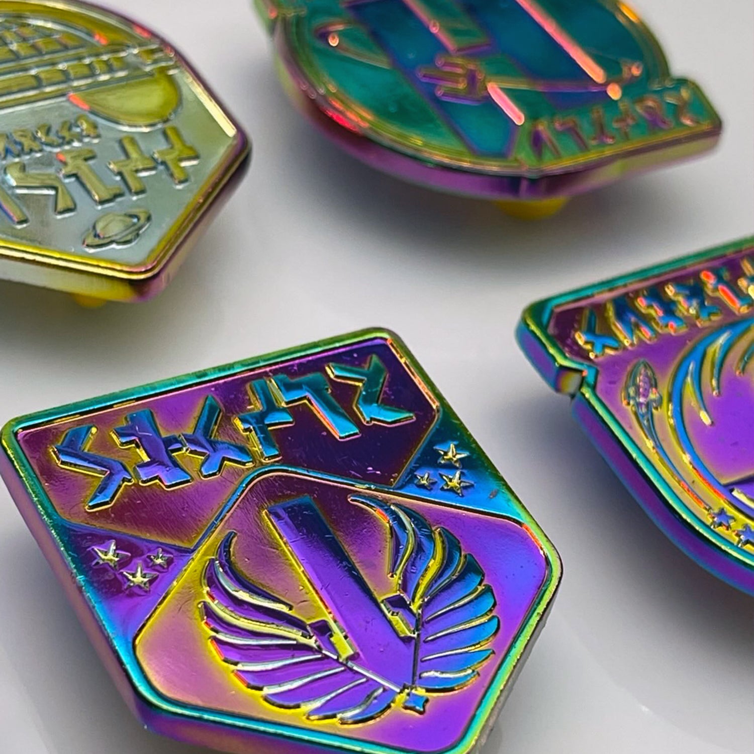 Set of 6 Host Hotel Pins RAINBOW ed.10 made