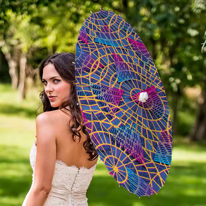 80's Marriott Carpet Full Size Parasol 82cm