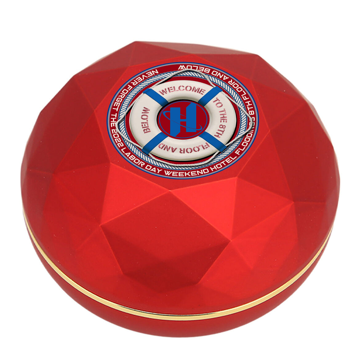 LED Boxed Edition only 30 - 8th floor Flooding Coin Red/Gold