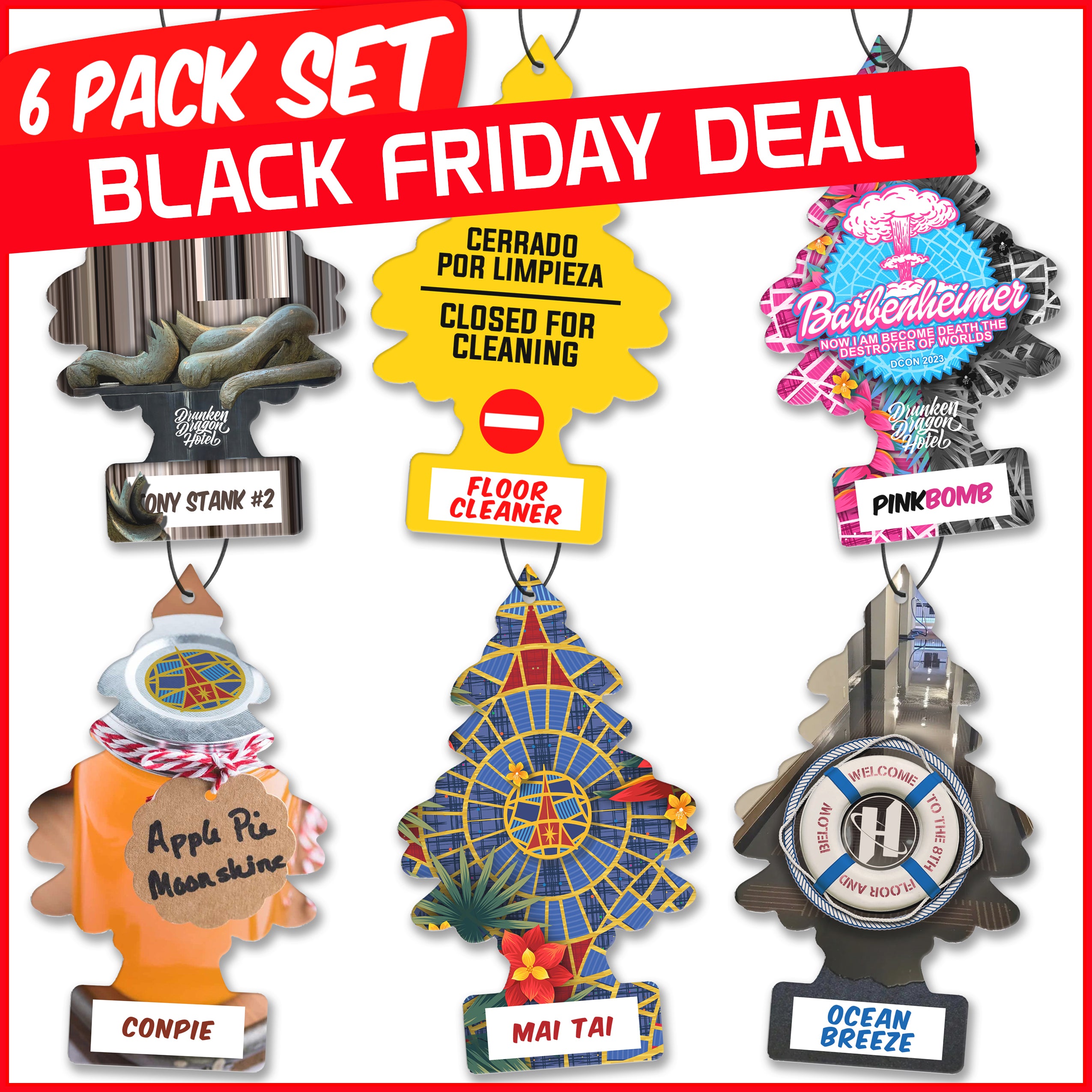 Fresh Scents 6 Pack Pack for your Hotel Room